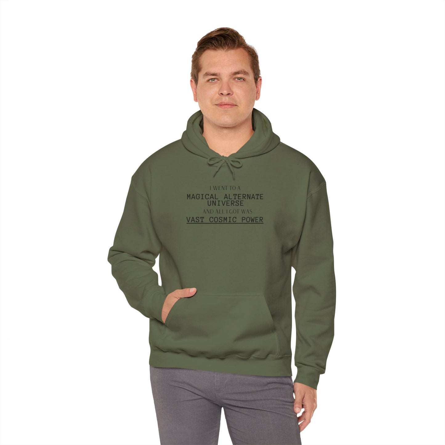 Diamond Rank He Who Fights With Monsters Fan Fiction Hoodie I went to a MAGICAL ALTERNATE UNIVERSE and all I got was Vast Cosmic Power