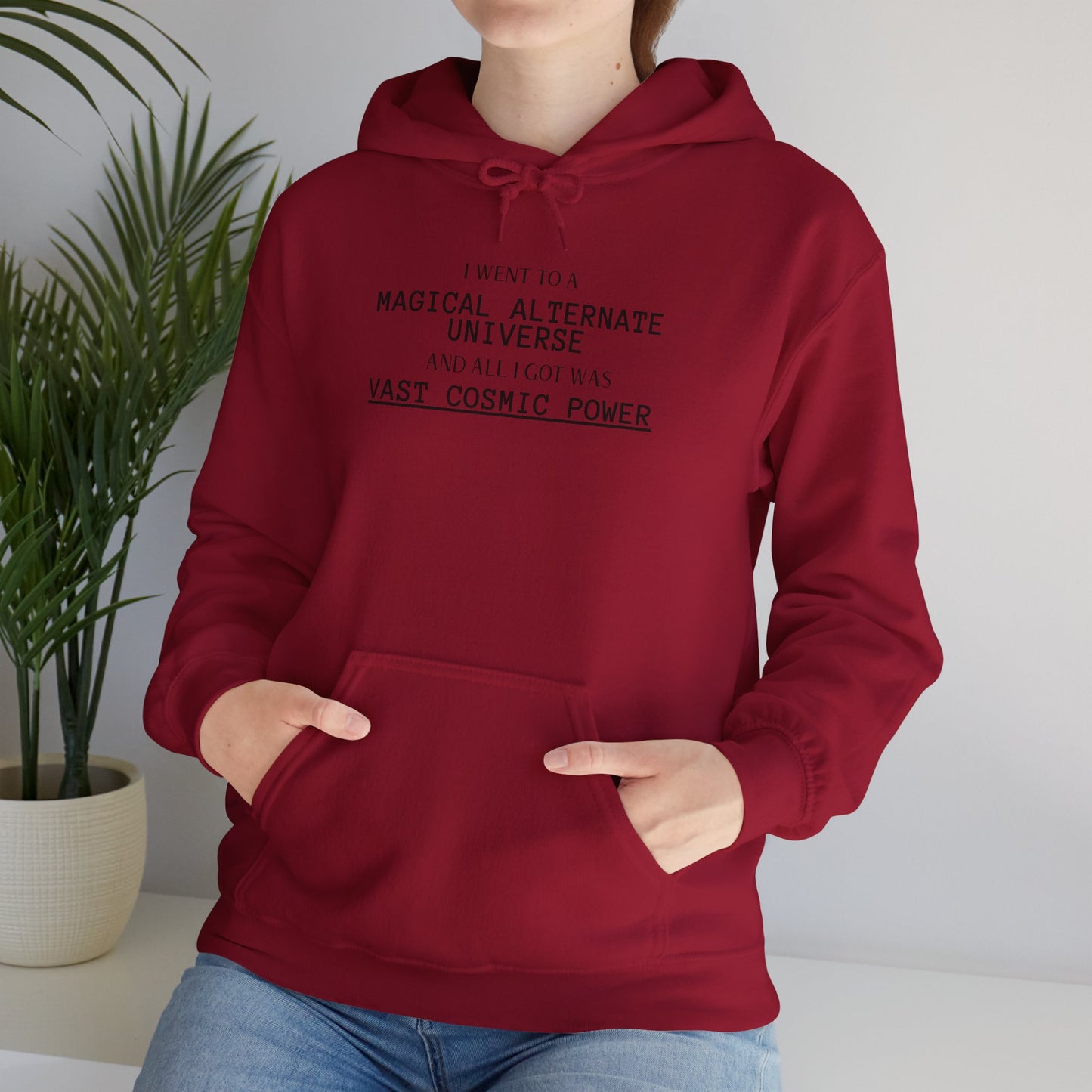 Diamond Rank He Who Fights With Monsters Fan Fiction Hoodie I went to a MAGICAL ALTERNATE UNIVERSE and all I got was Vast Cosmic Power