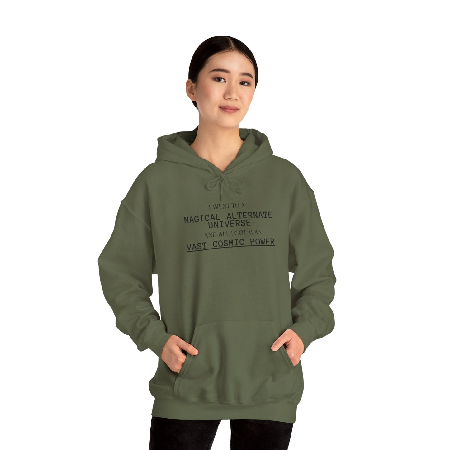 Diamond Rank He Who Fights With Monsters Fan Fiction Hoodie I went to a MAGICAL ALTERNATE UNIVERSE and all I got was Vast Cosmic Power