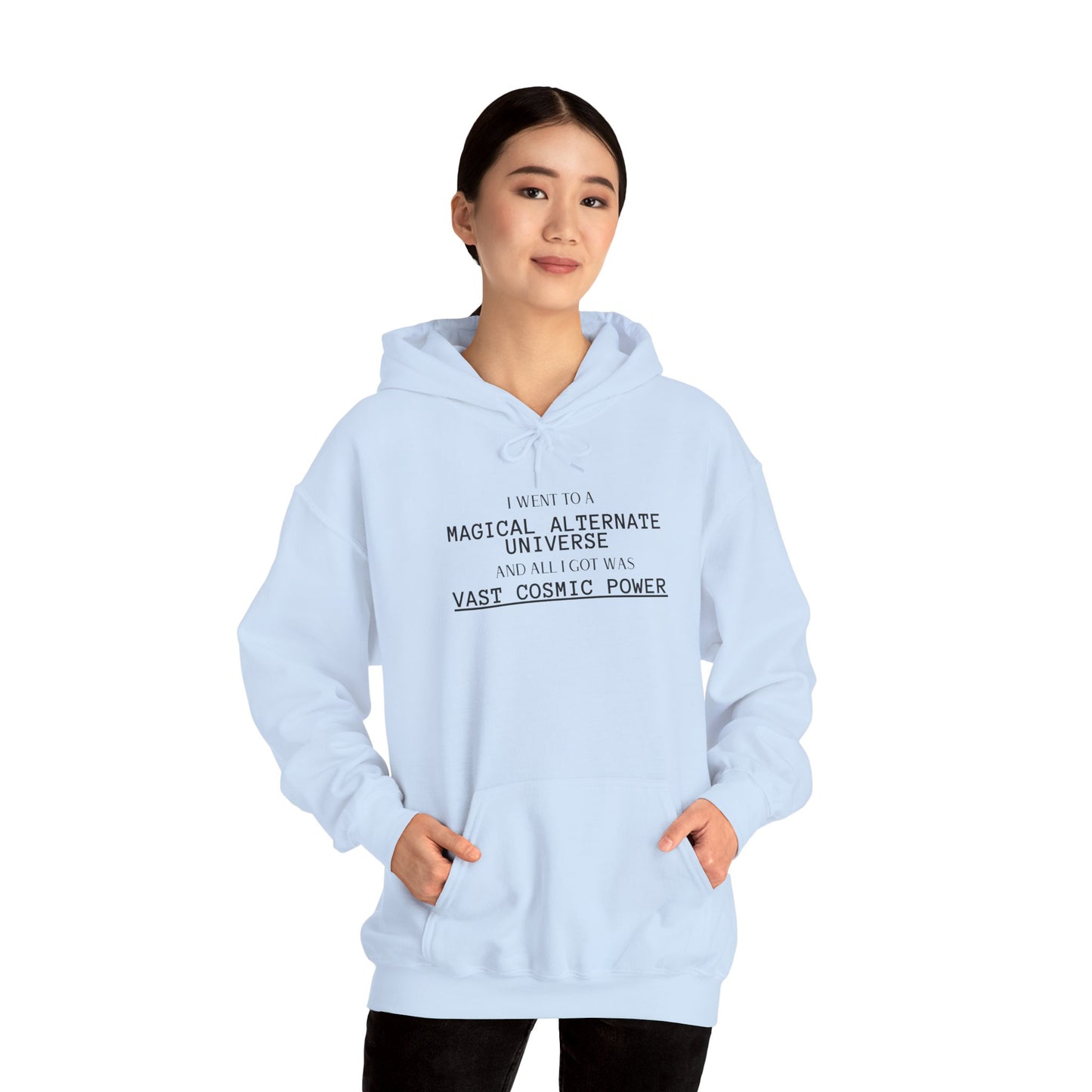 Diamond Rank He Who Fights With Monsters Fan Fiction Hoodie I went to a MAGICAL ALTERNATE UNIVERSE and all I got was Vast Cosmic Power