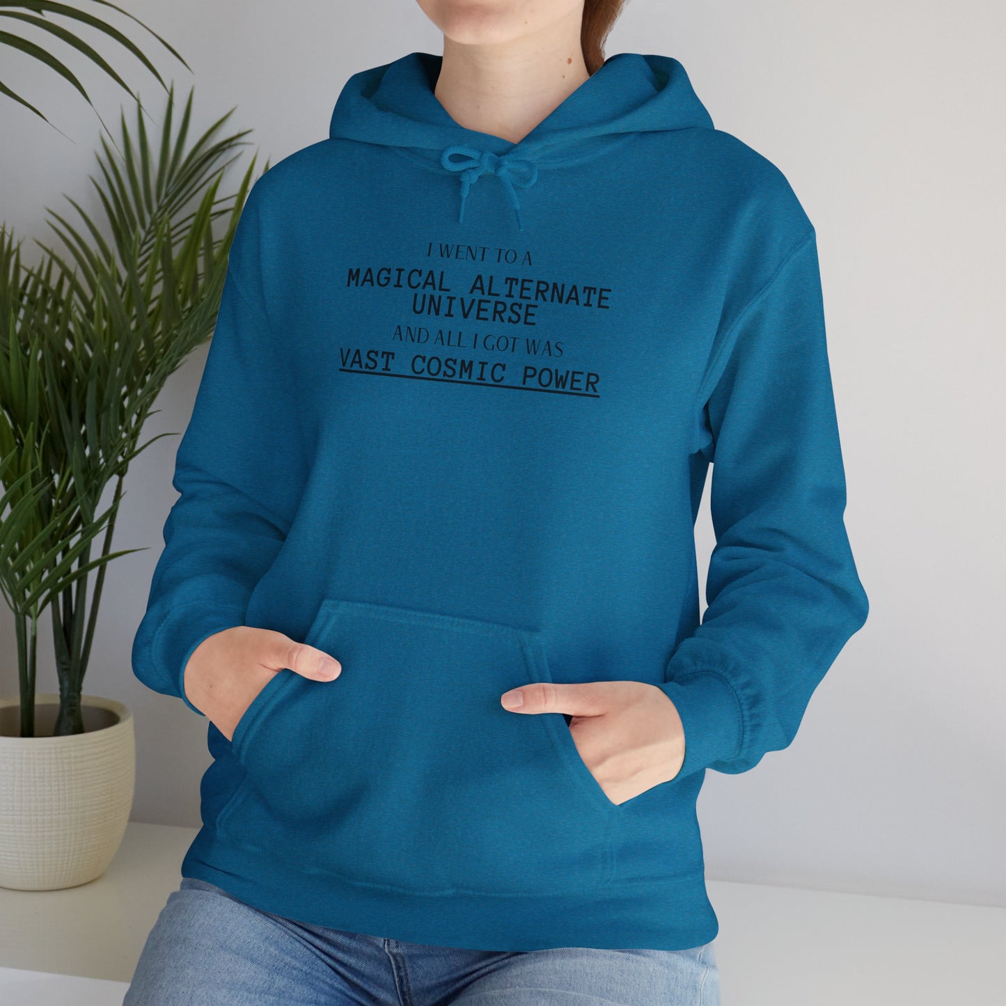 Diamond Rank He Who Fights With Monsters Fan Fiction Hoodie I went to a MAGICAL ALTERNATE UNIVERSE and all I got was Vast Cosmic Power