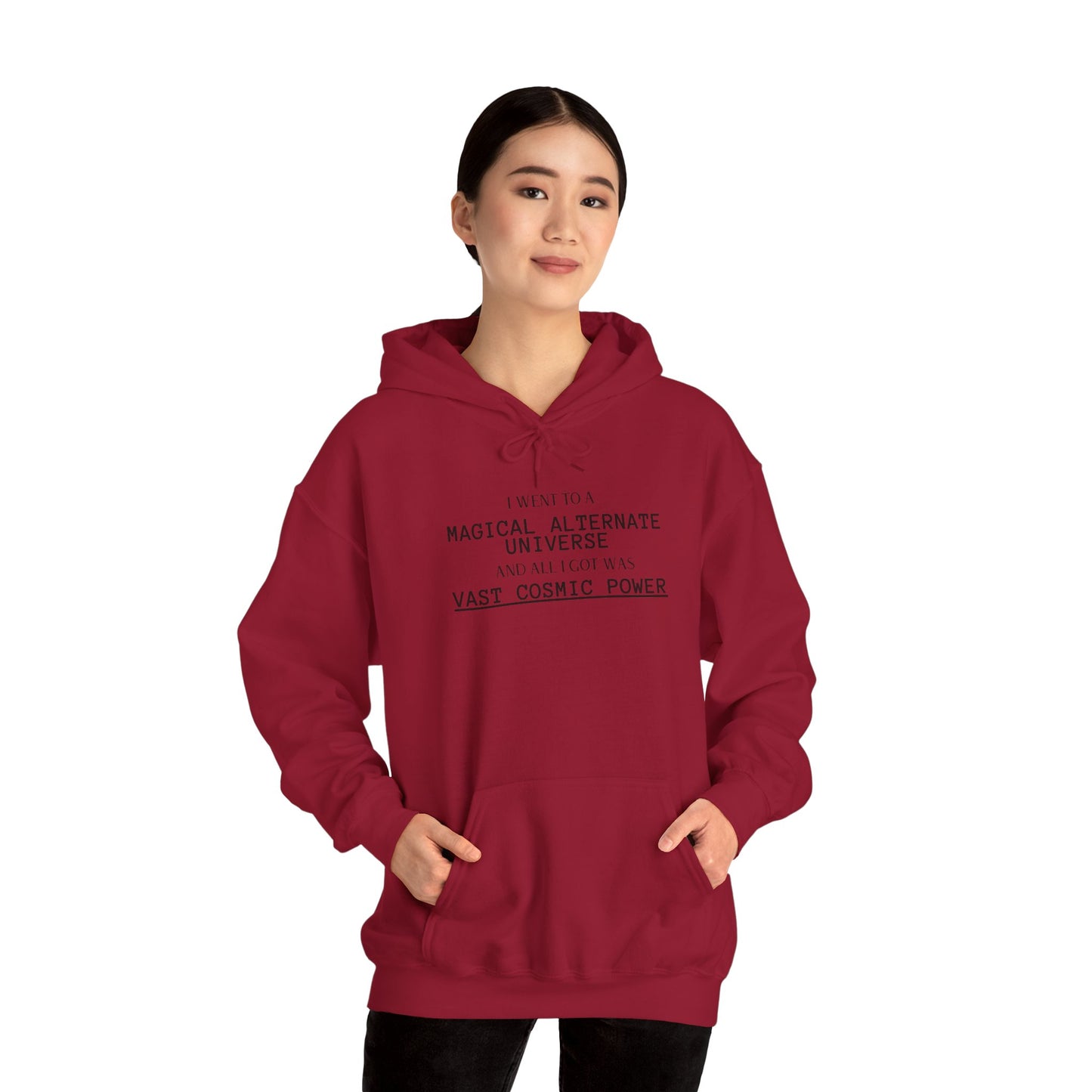 Diamond Rank He Who Fights With Monsters Fan Fiction Hoodie I went to a MAGICAL ALTERNATE UNIVERSE and all I got was Vast Cosmic Power