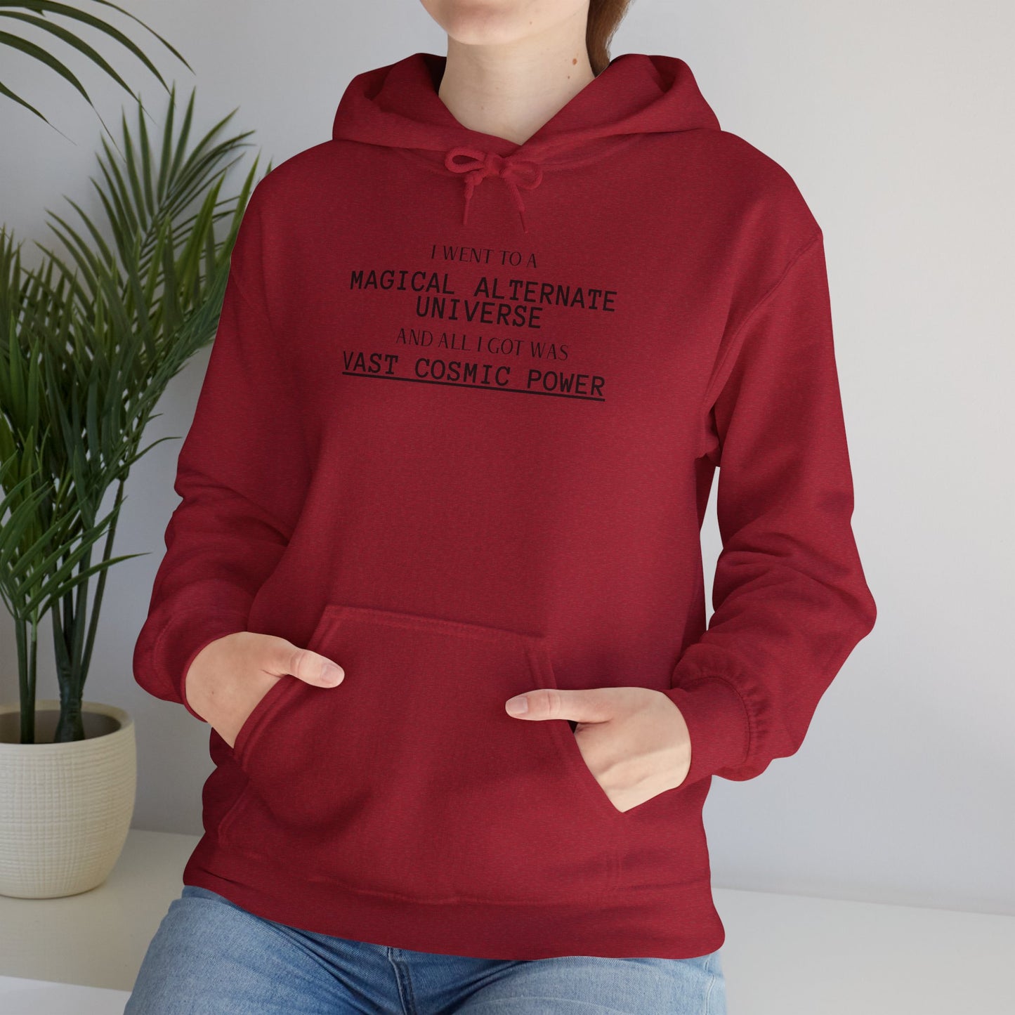 Diamond Rank He Who Fights With Monsters Fan Fiction Hoodie I went to a MAGICAL ALTERNATE UNIVERSE and all I got was Vast Cosmic Power
