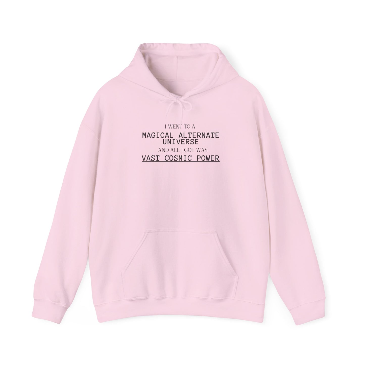 Diamond Rank He Who Fights With Monsters Fan Fiction Hoodie I went to a MAGICAL ALTERNATE UNIVERSE and all I got was Vast Cosmic Power