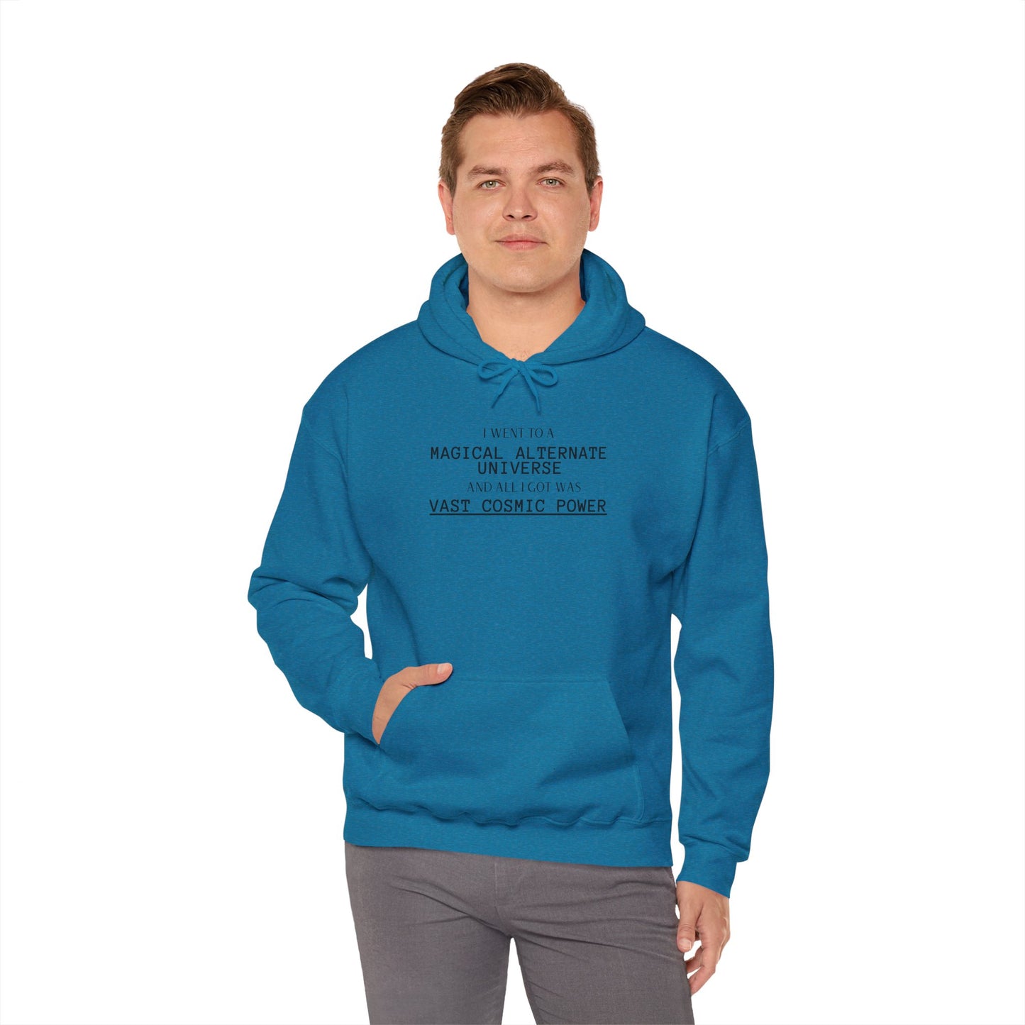 Diamond Rank He Who Fights With Monsters Fan Fiction Hoodie I went to a MAGICAL ALTERNATE UNIVERSE and all I got was Vast Cosmic Power