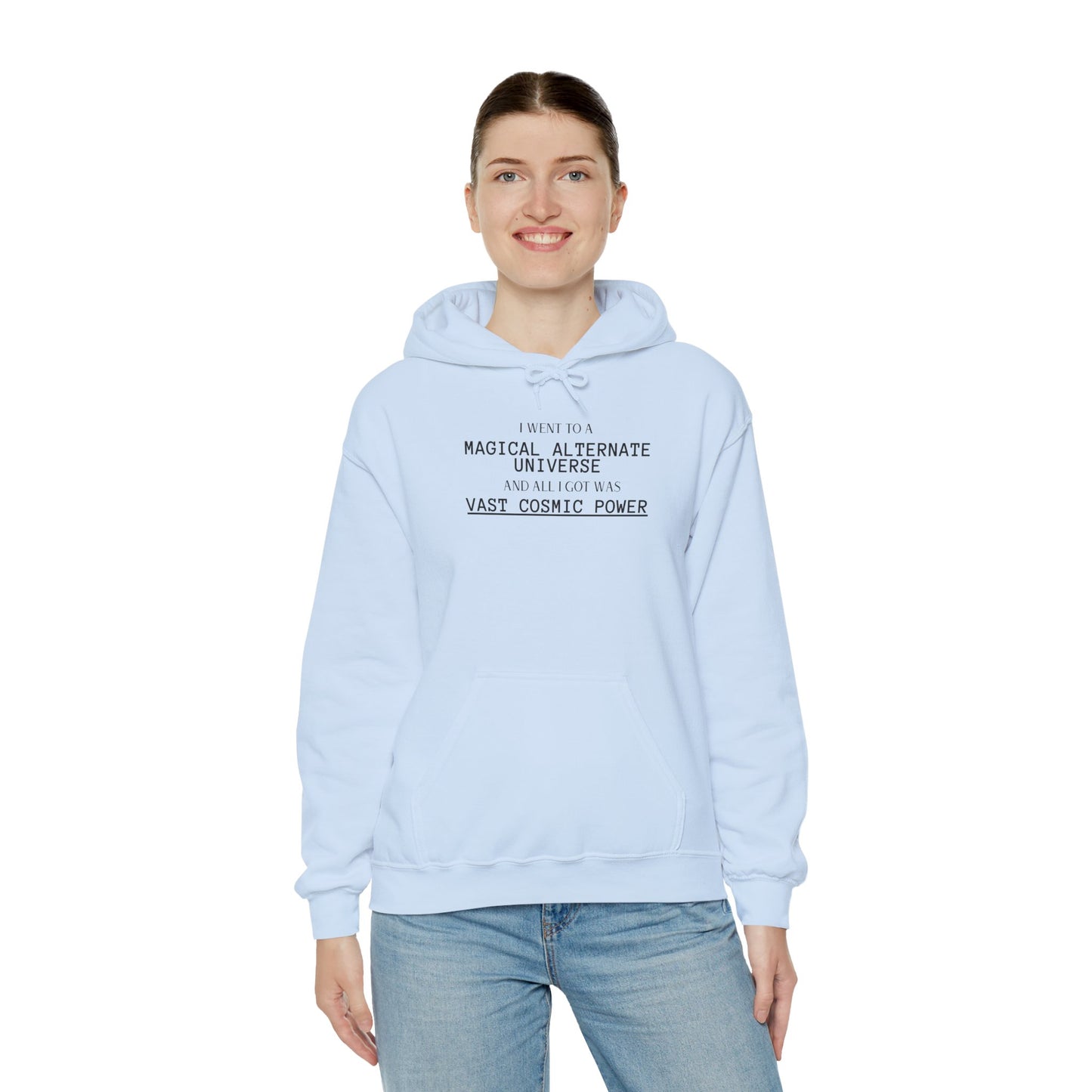 Diamond Rank He Who Fights With Monsters Fan Fiction Hoodie I went to a MAGICAL ALTERNATE UNIVERSE and all I got was Vast Cosmic Power