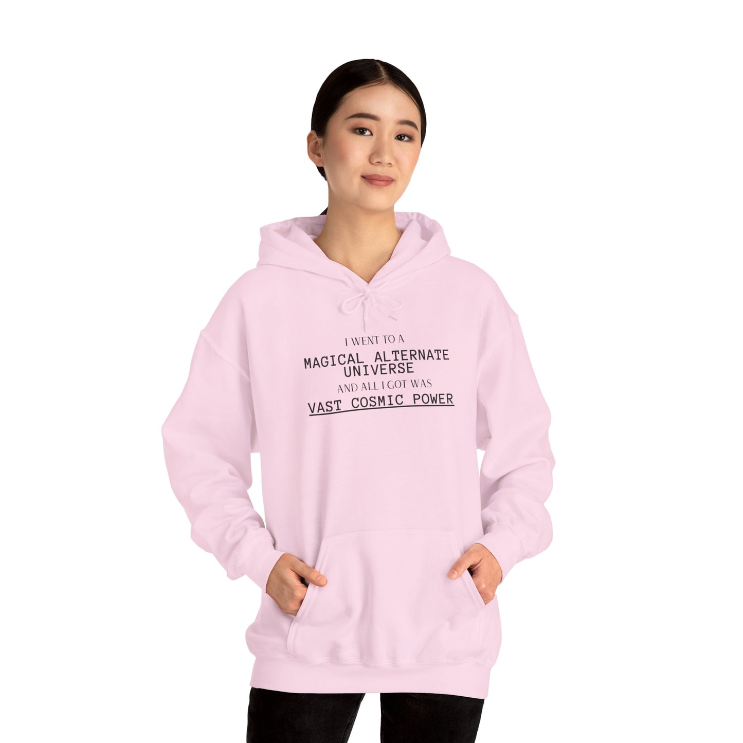 Diamond Rank He Who Fights With Monsters Fan Fiction Hoodie I went to a MAGICAL ALTERNATE UNIVERSE and all I got was Vast Cosmic Power