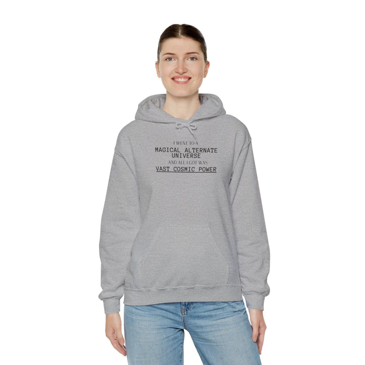 Diamond Rank He Who Fights With Monsters Fan Fiction Hoodie I went to a MAGICAL ALTERNATE UNIVERSE and all I got was Vast Cosmic Power