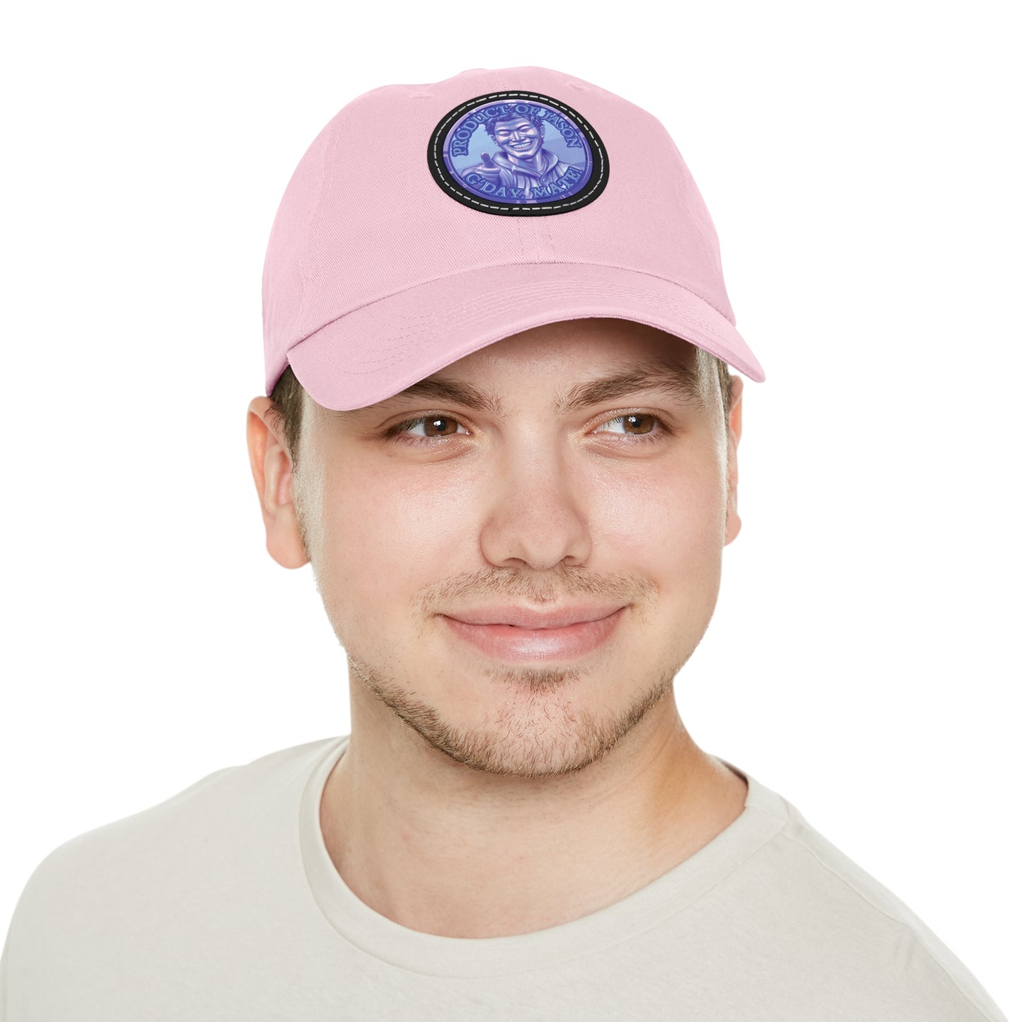 Diamond Spirit Coin Leather Patch Hat of He Who Fights With Monsters Jason Asano Diamond Coin Hat G'day Mate Product of Jason Ha ts
