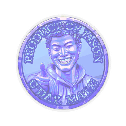 (Indoor) Diamond Spirit Coin Sticker of He Who Fights With Monsters Jason Asano Diamond Coin Sticker G'day Mate Product of Jason Sticker Diamond Rank