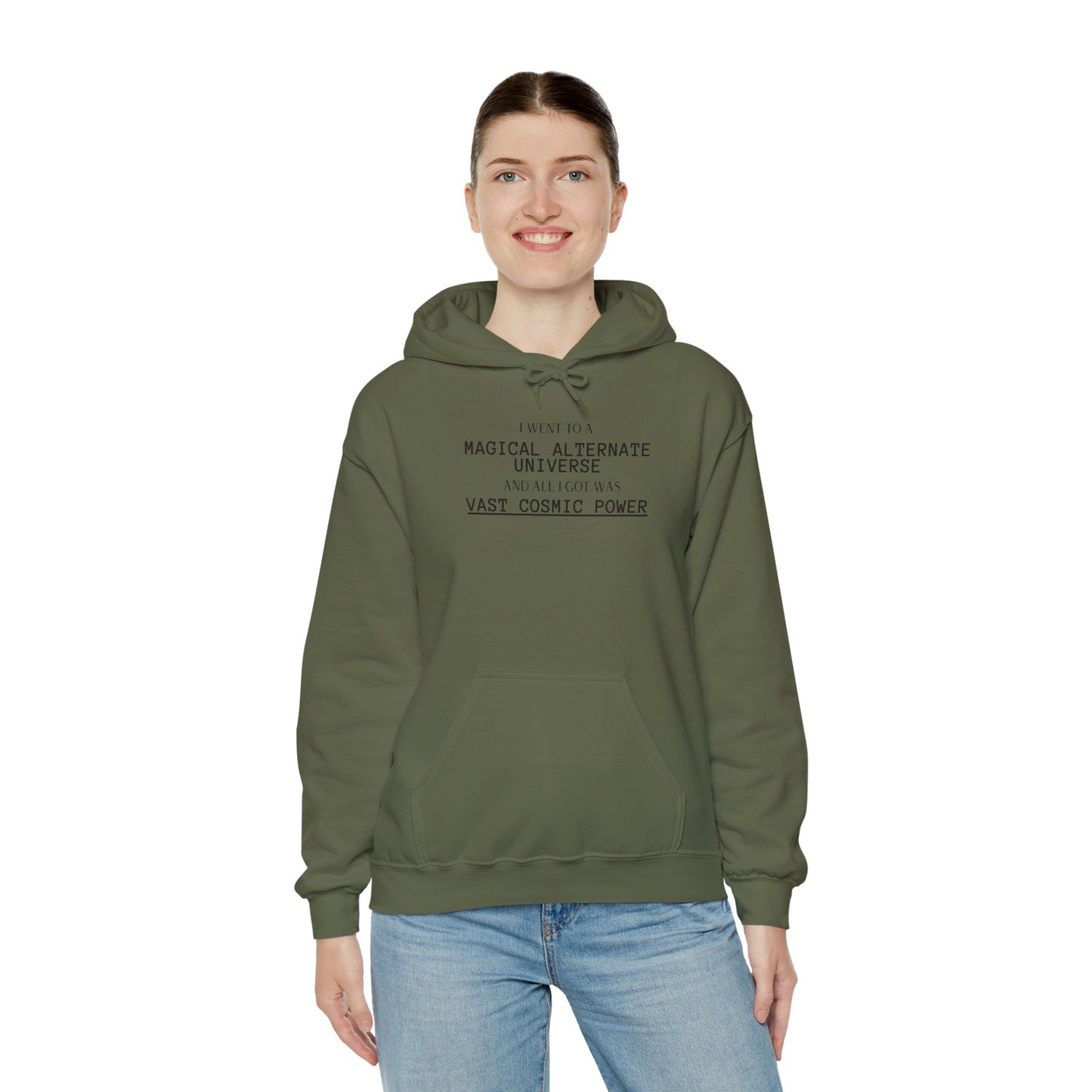 Diamond Rank He Who Fights With Monsters Fan Fiction Hoodie I went to a MAGICAL ALTERNATE UNIVERSE and all I got was Vast Cosmic Power