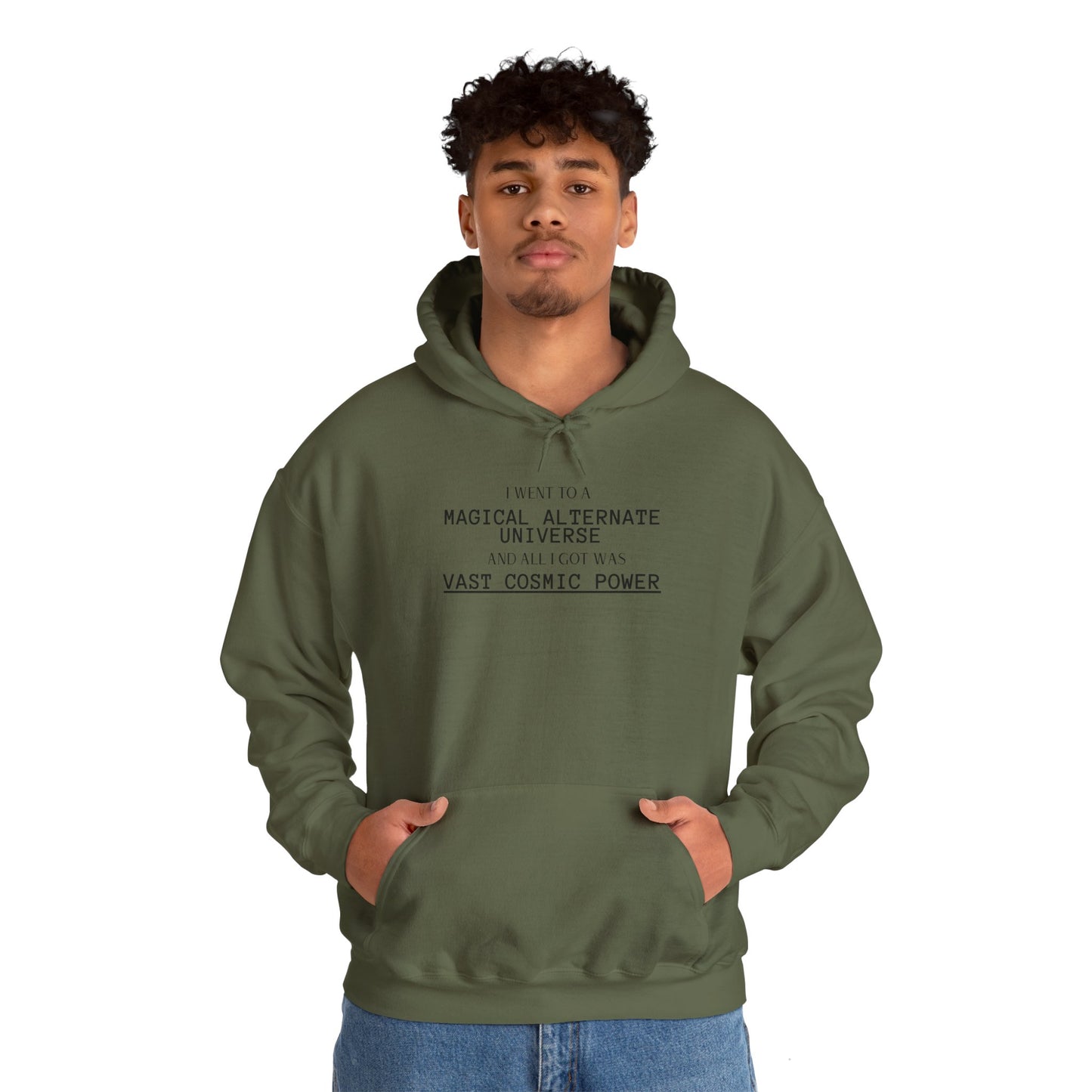 Diamond Rank He Who Fights With Monsters Fan Fiction Hoodie I went to a MAGICAL ALTERNATE UNIVERSE and all I got was Vast Cosmic Power