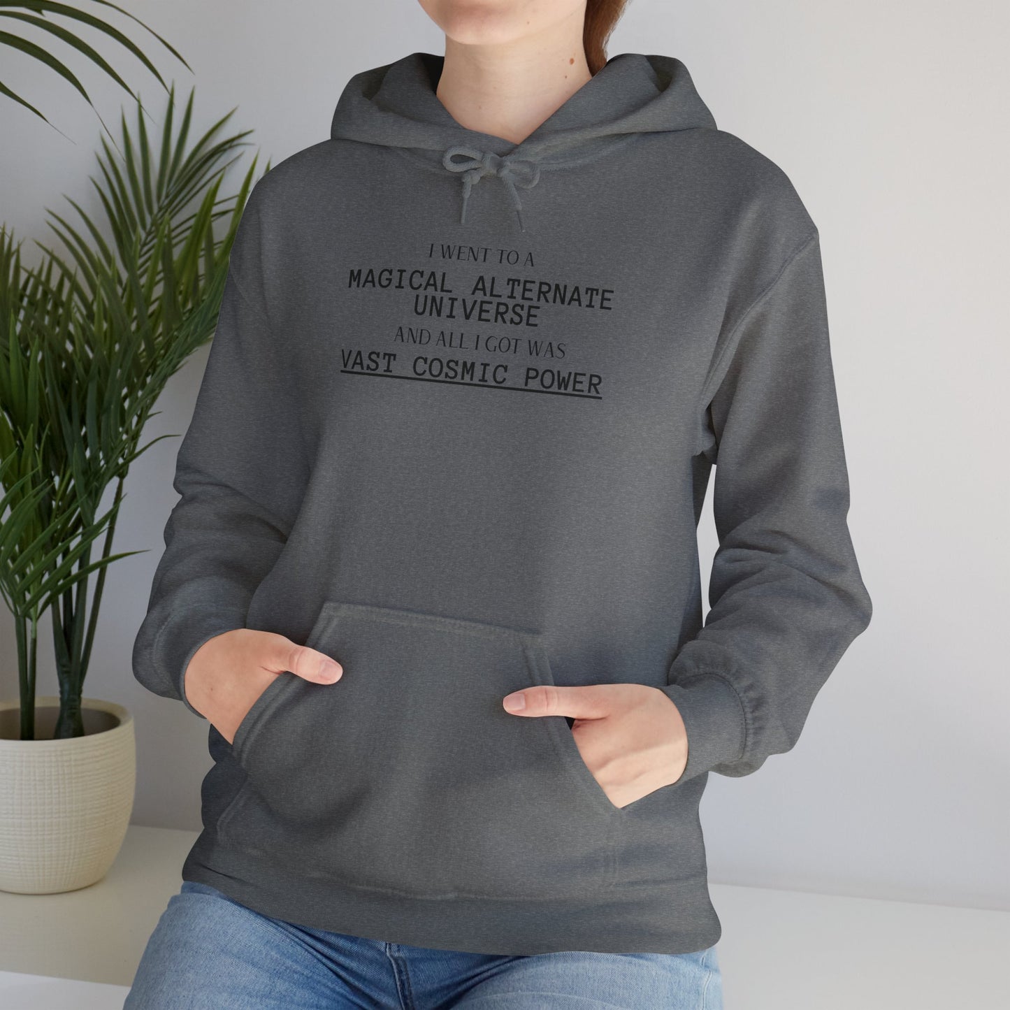 Diamond Rank He Who Fights With Monsters Fan Fiction Hoodie I went to a MAGICAL ALTERNATE UNIVERSE and all I got was Vast Cosmic Power