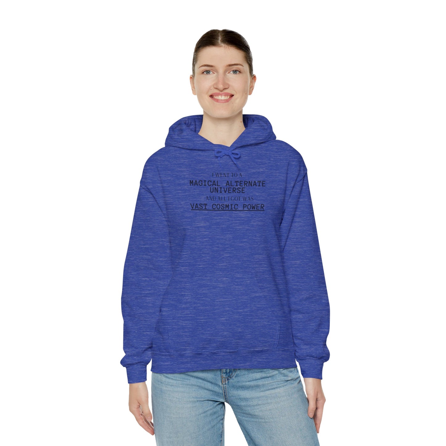 Diamond Rank He Who Fights With Monsters Fan Fiction Hoodie I went to a MAGICAL ALTERNATE UNIVERSE and all I got was Vast Cosmic Power