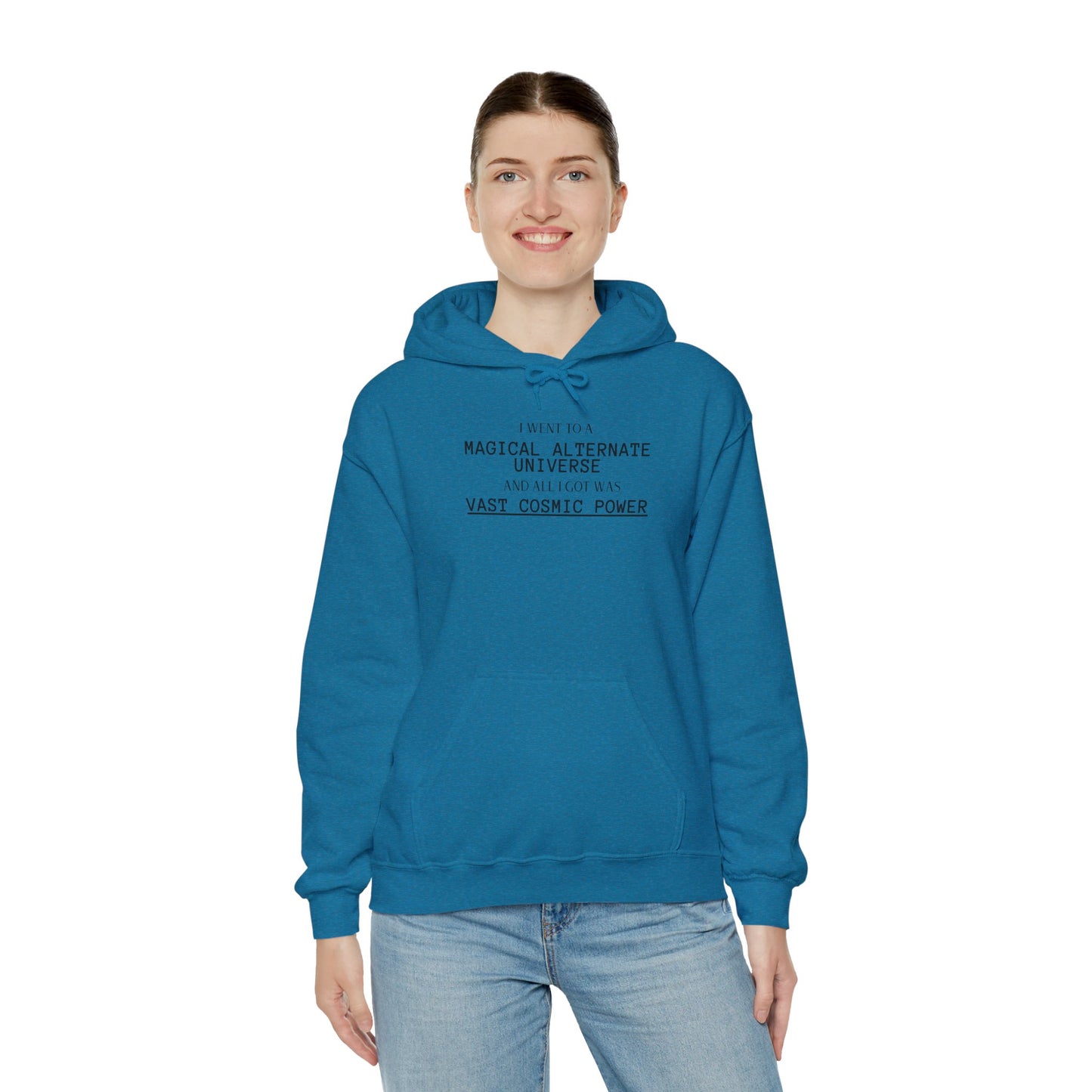 Diamond Rank He Who Fights With Monsters Fan Fiction Hoodie I went to a MAGICAL ALTERNATE UNIVERSE and all I got was Vast Cosmic Power