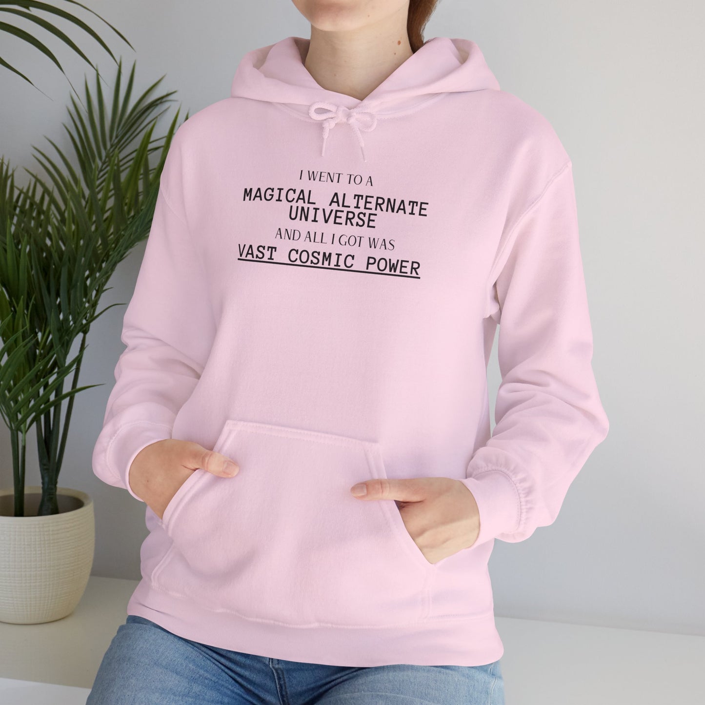 Diamond Rank He Who Fights With Monsters Fan Fiction Hoodie I went to a MAGICAL ALTERNATE UNIVERSE and all I got was Vast Cosmic Power