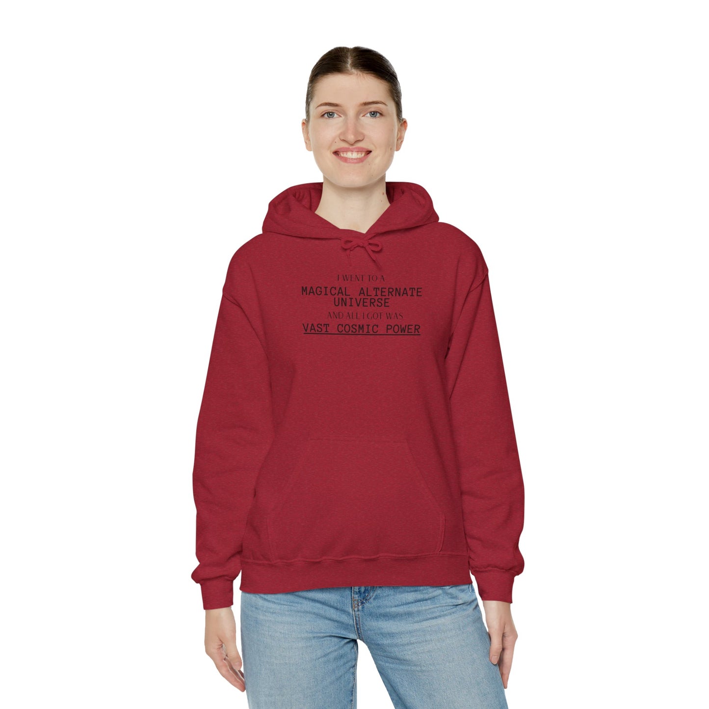 Diamond Rank He Who Fights With Monsters Fan Fiction Hoodie I went to a MAGICAL ALTERNATE UNIVERSE and all I got was Vast Cosmic Power