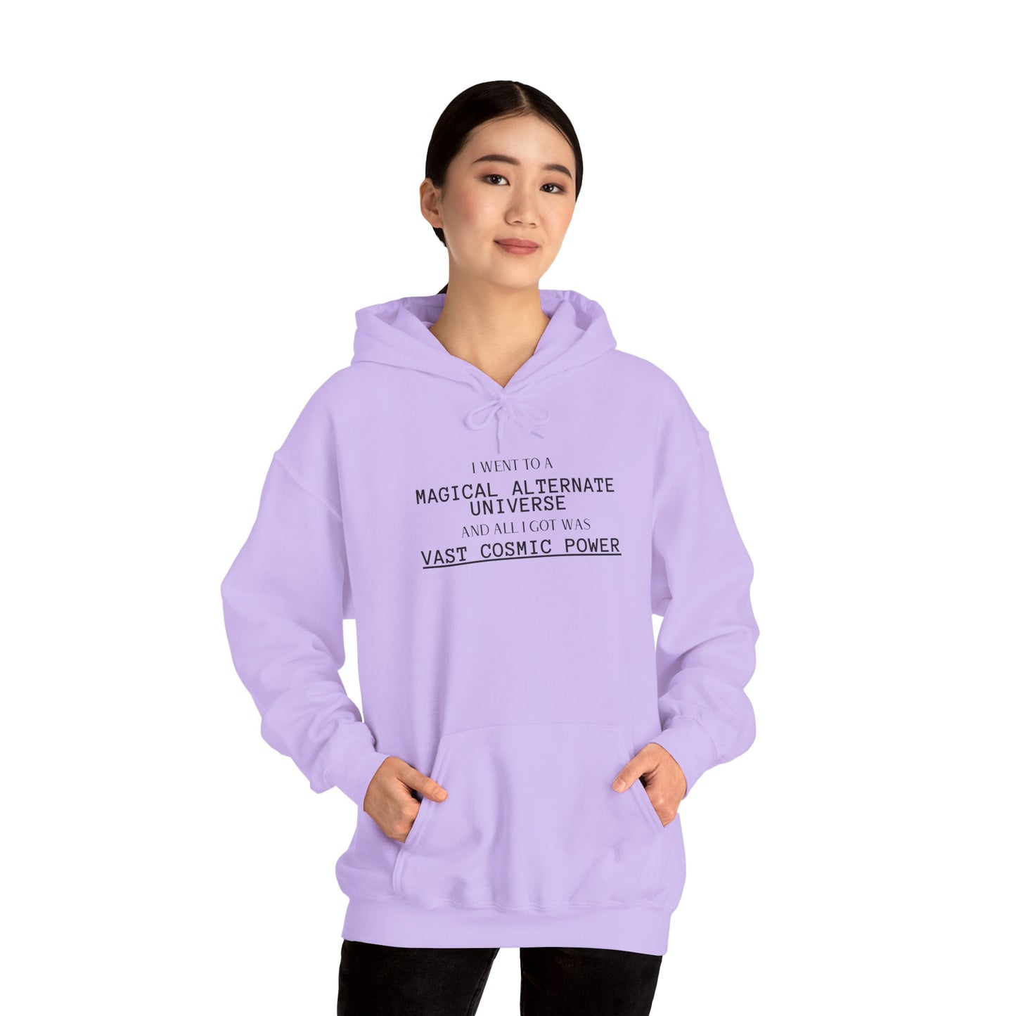 Diamond Rank He Who Fights With Monsters Fan Fiction Hoodie I went to a MAGICAL ALTERNATE UNIVERSE and all I got was Vast Cosmic Power