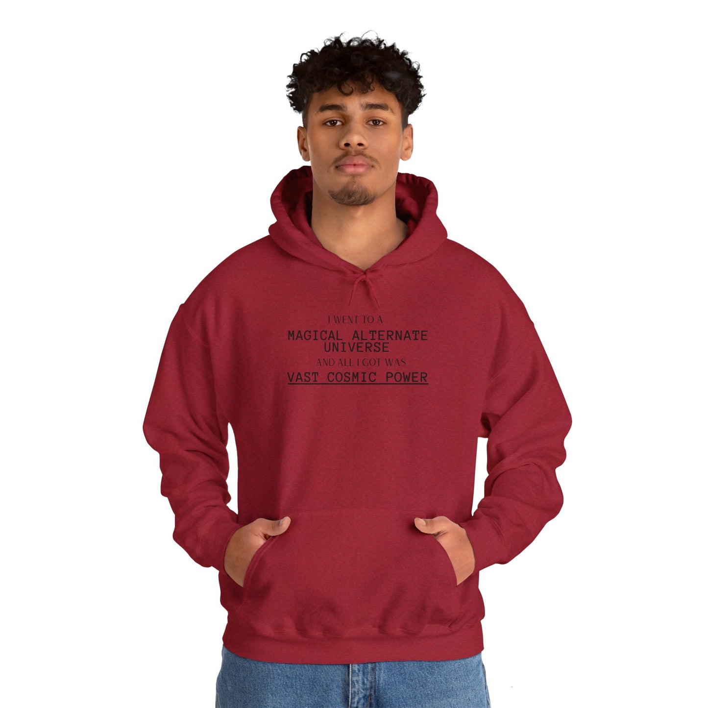 Diamond Rank He Who Fights With Monsters Fan Fiction Hoodie I went to a MAGICAL ALTERNATE UNIVERSE and all I got was Vast Cosmic Power