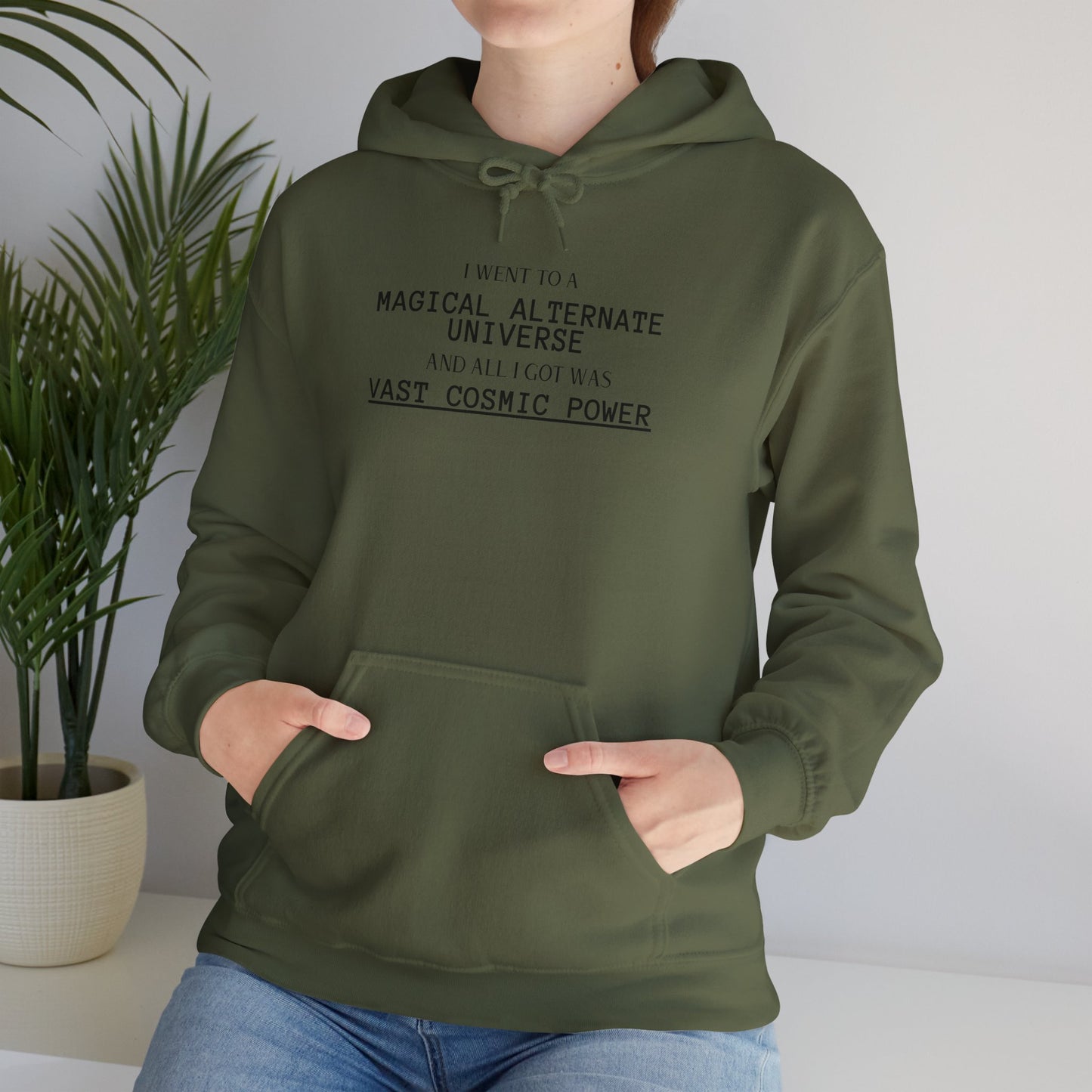 Diamond Rank He Who Fights With Monsters Fan Fiction Hoodie I went to a MAGICAL ALTERNATE UNIVERSE and all I got was Vast Cosmic Power