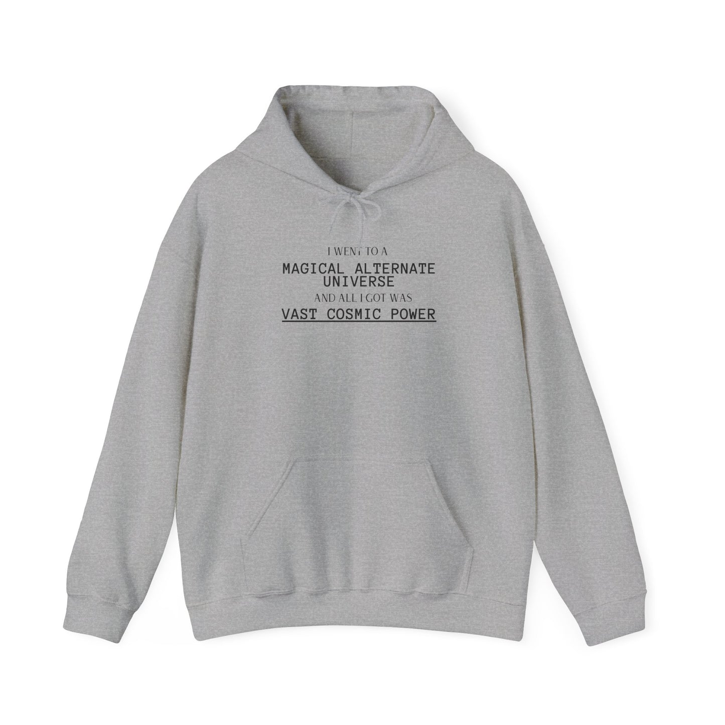 Diamond Rank He Who Fights With Monsters Fan Fiction Hoodie I went to a MAGICAL ALTERNATE UNIVERSE and all I got was Vast Cosmic Power