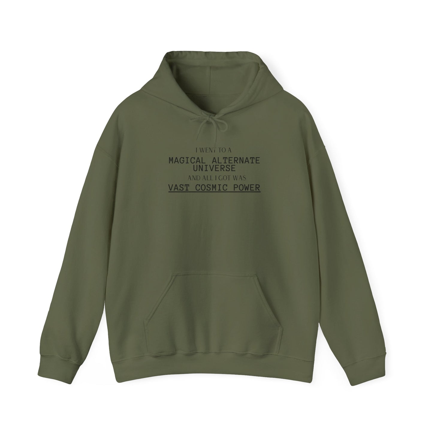 Diamond Rank He Who Fights With Monsters Fan Fiction Hoodie I went to a MAGICAL ALTERNATE UNIVERSE and all I got was Vast Cosmic Power