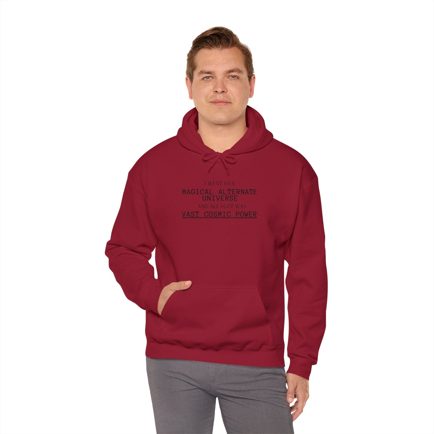 Diamond Rank He Who Fights With Monsters Fan Fiction Hoodie I went to a MAGICAL ALTERNATE UNIVERSE and all I got was Vast Cosmic Power