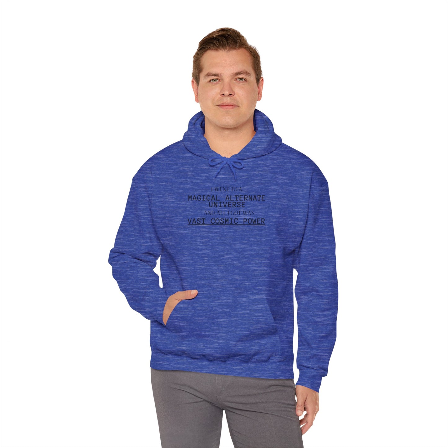 Diamond Rank He Who Fights With Monsters Fan Fiction Hoodie I went to a MAGICAL ALTERNATE UNIVERSE and all I got was Vast Cosmic Power