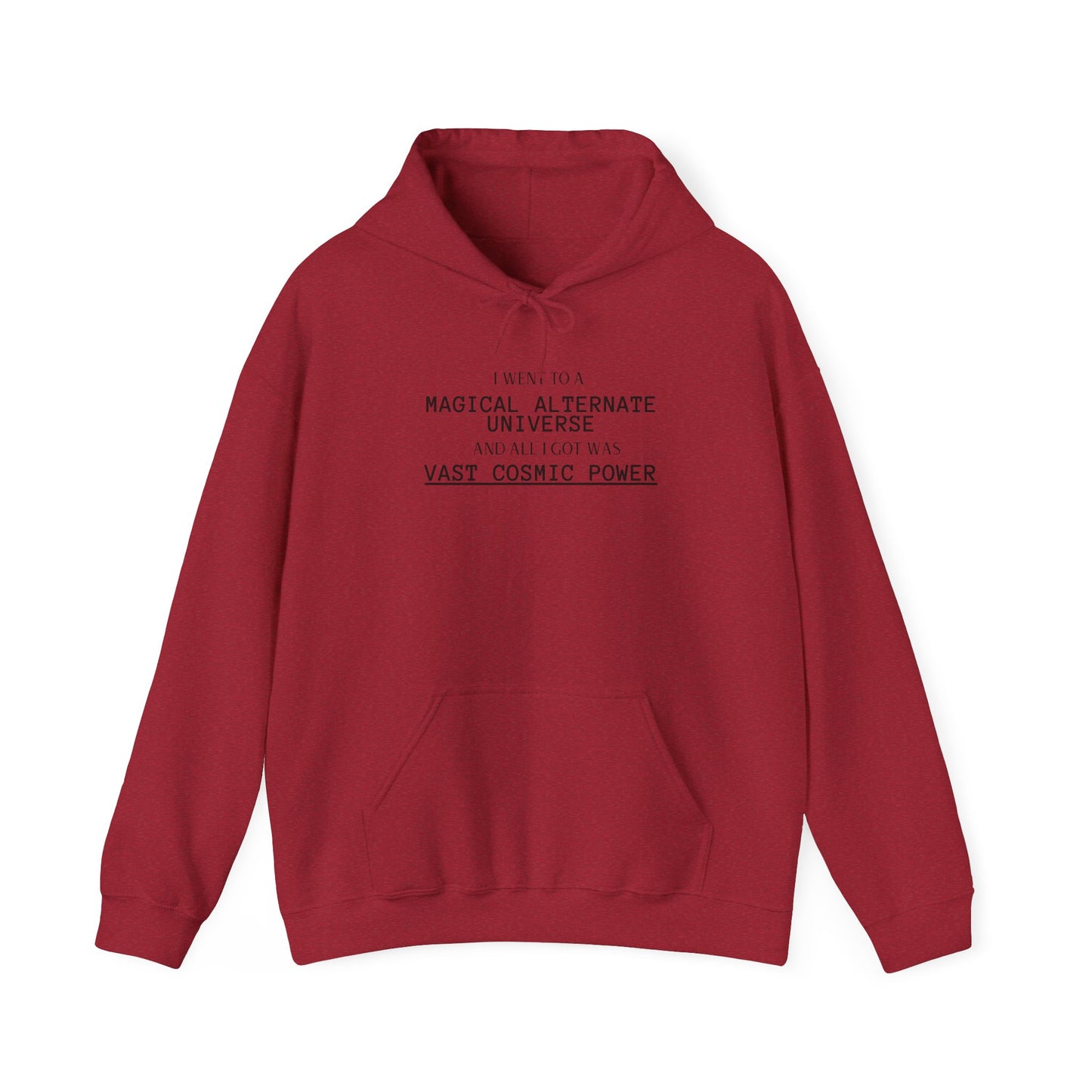Diamond Rank He Who Fights With Monsters Fan Fiction Hoodie I went to a MAGICAL ALTERNATE UNIVERSE and all I got was Vast Cosmic Power
