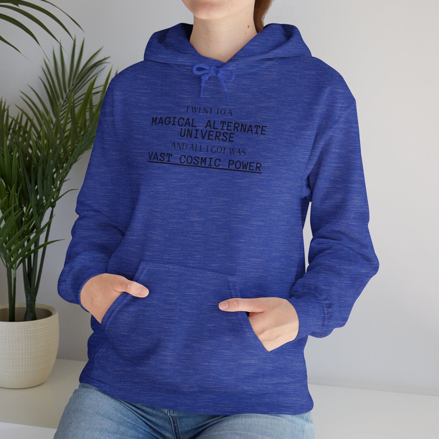Diamond Rank He Who Fights With Monsters Fan Fiction Hoodie I went to a MAGICAL ALTERNATE UNIVERSE and all I got was Vast Cosmic Power