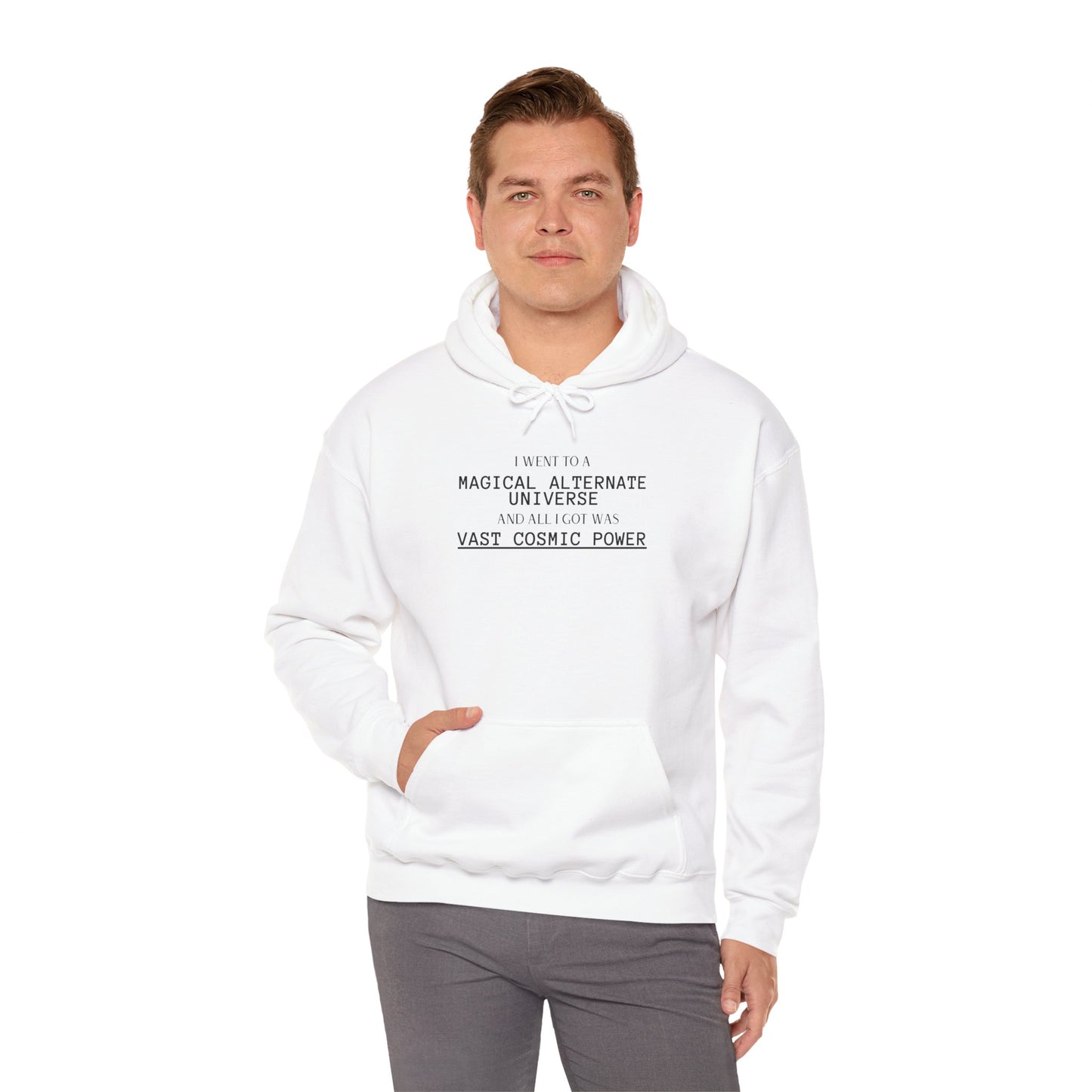 Diamond Rank He Who Fights With Monsters Fan Fiction Hoodie I went to a MAGICAL ALTERNATE UNIVERSE and all I got was Vast Cosmic Power