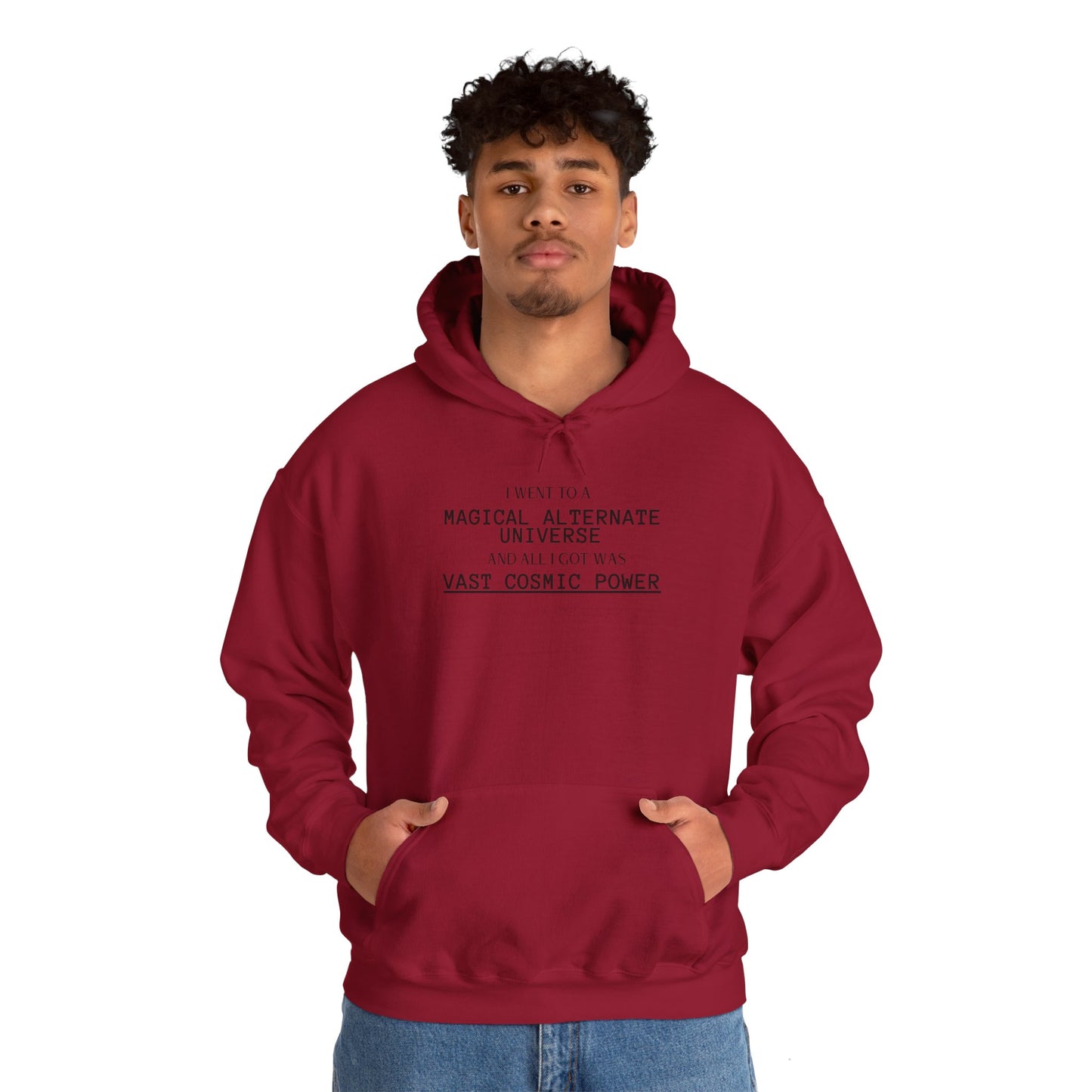 Diamond Rank He Who Fights With Monsters Fan Fiction Hoodie I went to a MAGICAL ALTERNATE UNIVERSE and all I got was Vast Cosmic Power