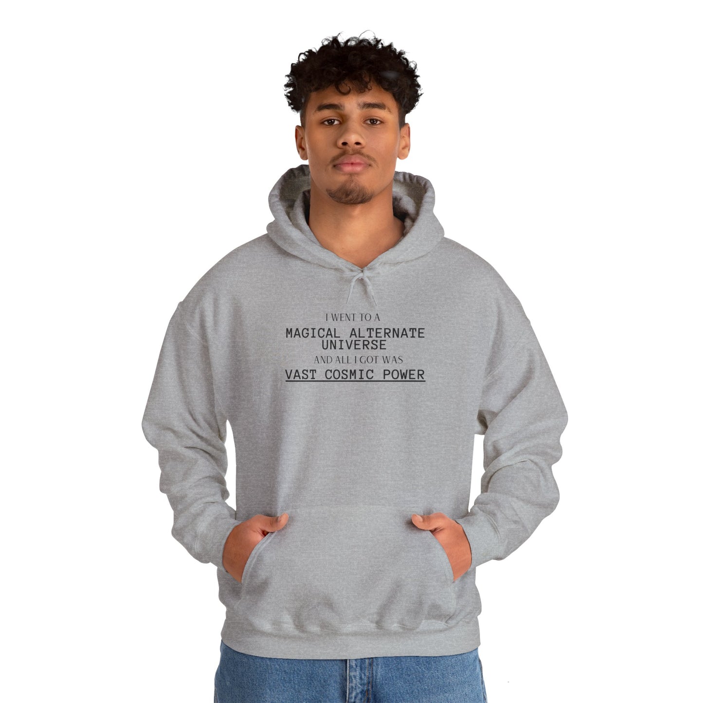 Diamond Rank He Who Fights With Monsters Fan Fiction Hoodie I went to a MAGICAL ALTERNATE UNIVERSE and all I got was Vast Cosmic Power