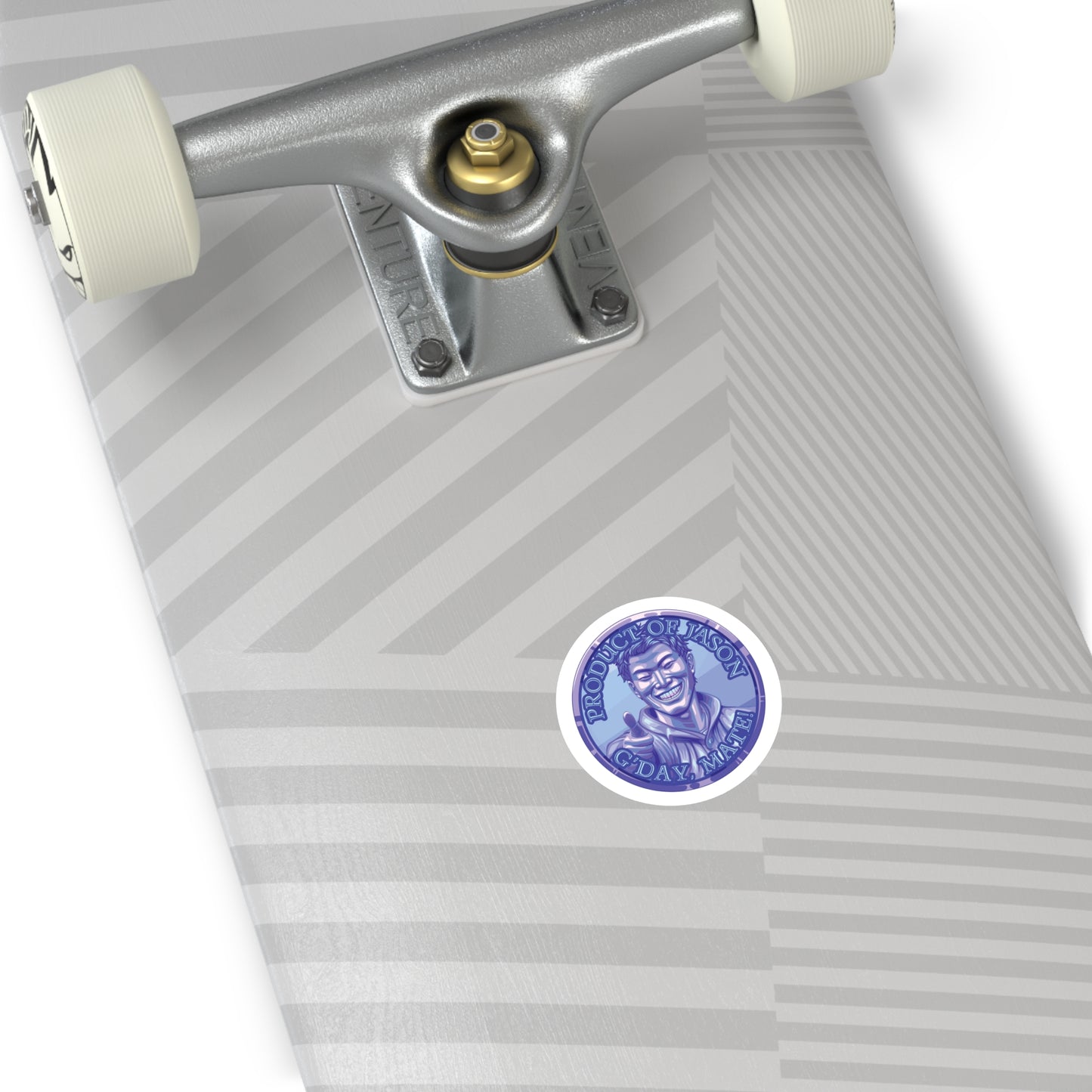 (Indoor/Outdoor) Product of Jason, G'day Mate Diamond Rank Spirit Coin Sticker HWFWM Fan Merch Fan Designed Spirit Coin Stickere He Who Fights with Monsters