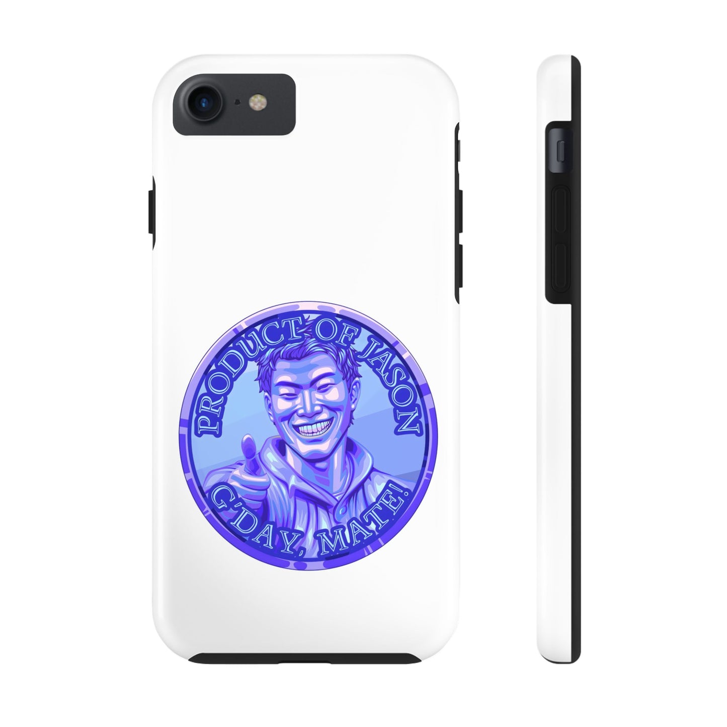 iPhone and Samsung Diamond Spirit Coin Tough Phone Case - Durable Protection