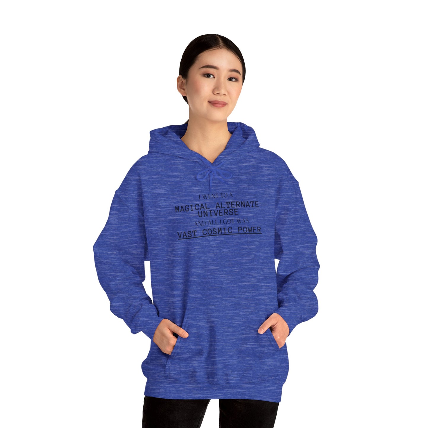 Silver Rank He Who Fights With Monsters Fan Fiction Hoodie I went to a MAGICAL ALTERNATE UNIVERSE and all I got was Vast Cosmic Power