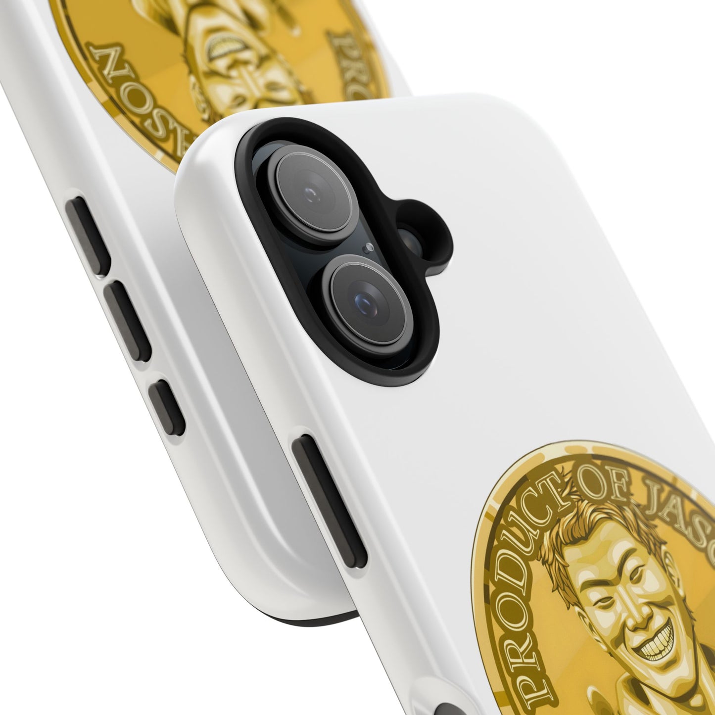 iPhone and Samsung Gold Spirit Coin Tough Phone Case - Durable Protection