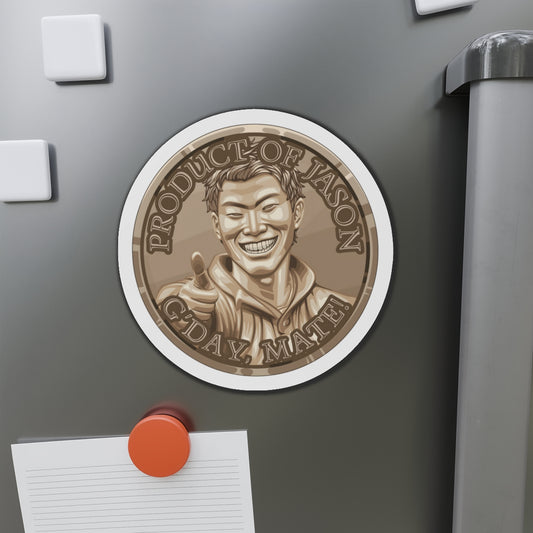 Bronze Spirit Coin Magnet of He Who Fights With Monsters Jason Asano Bronze Magnet G'day Mate Product of Jason Magnet Bronze Ranker Magnet