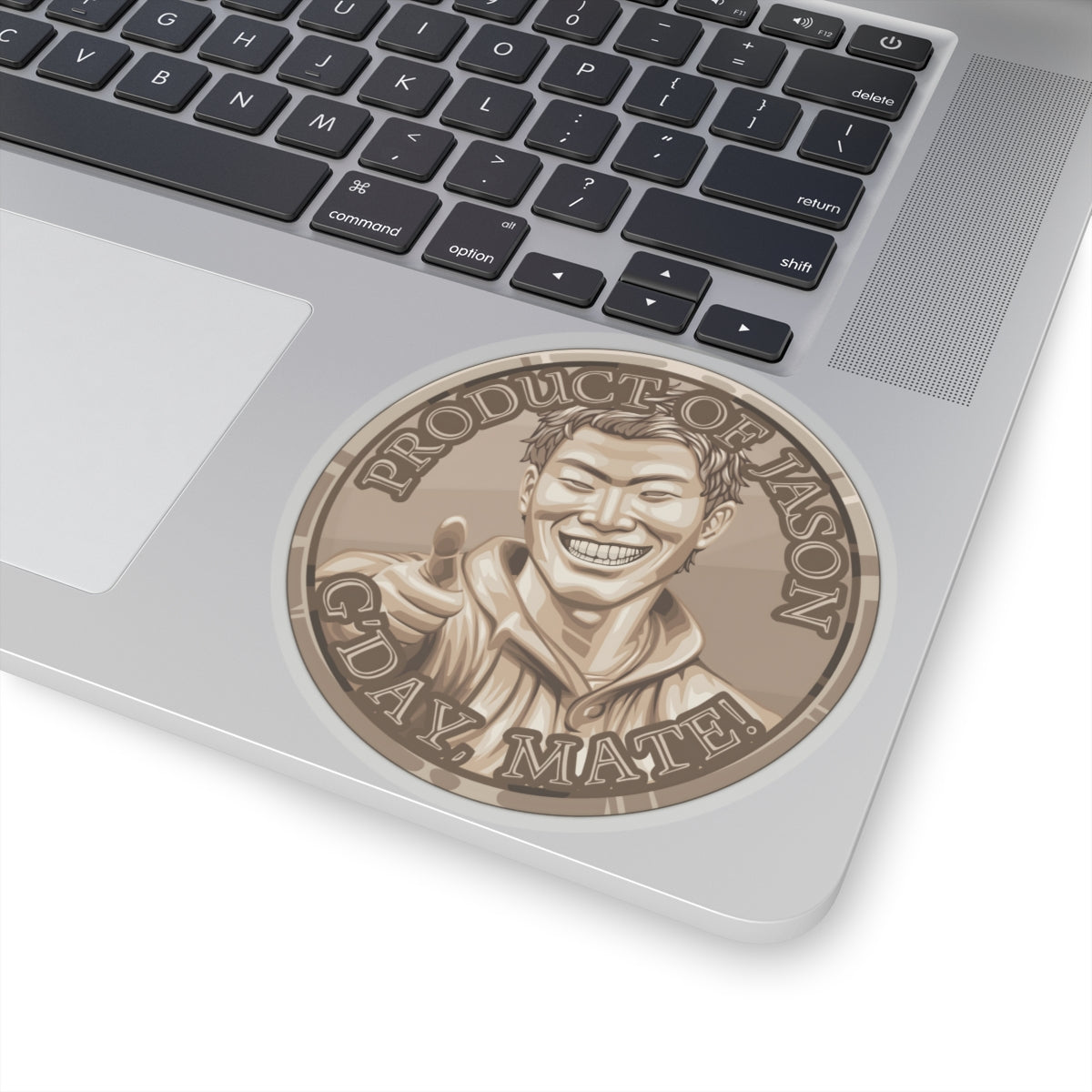 (Indoor) Bronze Spirit Coin Sticker of He Who Fights With Monsters Jason Asano Bronze Coin Sticker G'day Mate Product of Jason Sticker Bronze Rank