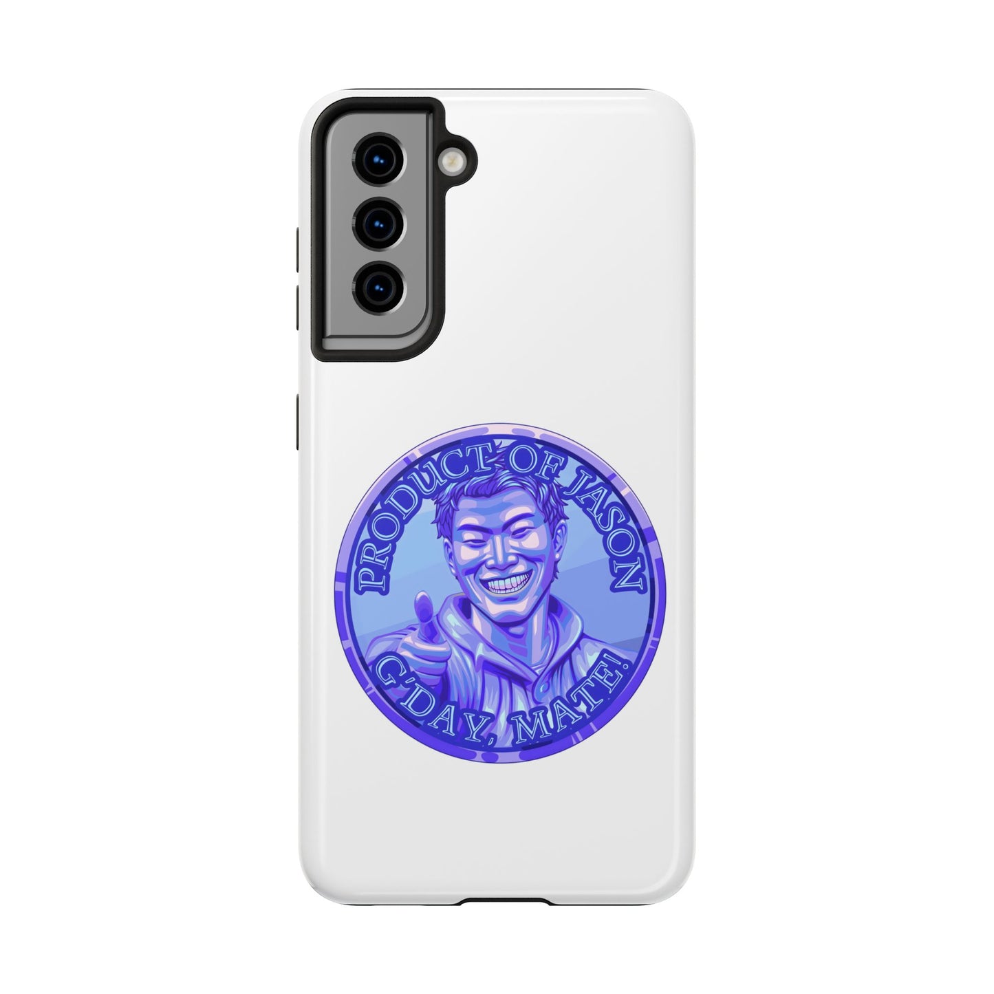 iPhone and Samsung Diamond Spirit Coin Tough Phone Case - Durable Protection