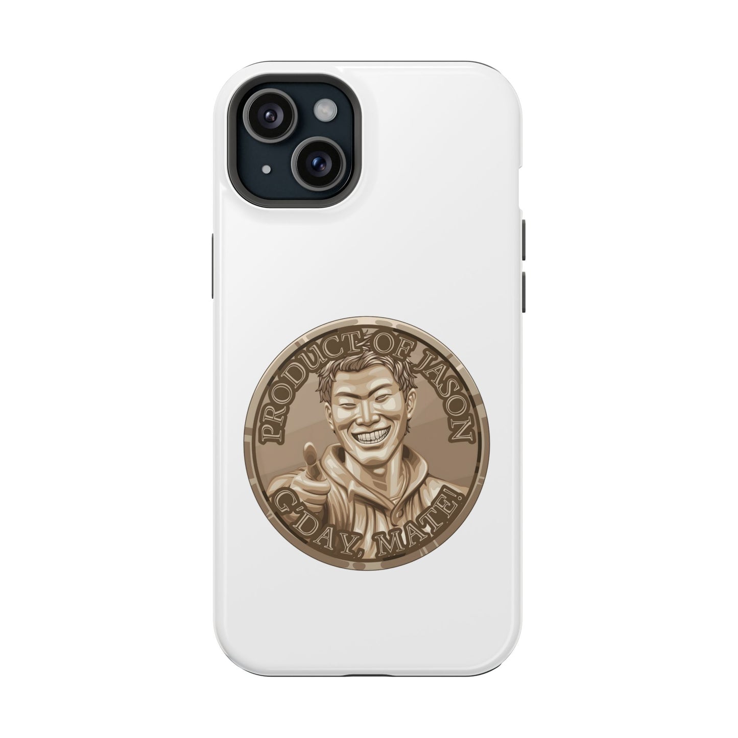 Bronze Spirit Coin MagSafe Magnetic Tough Case