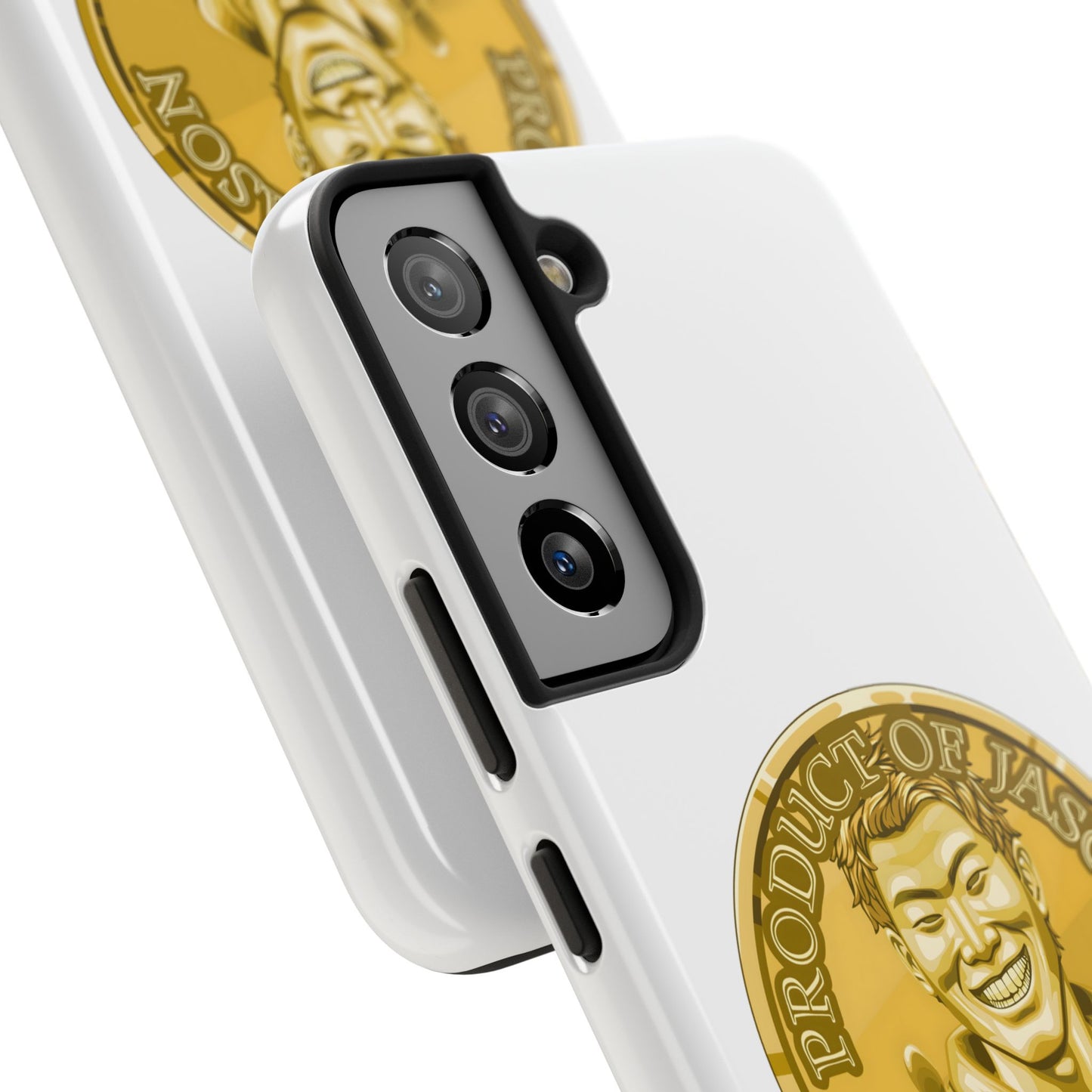 iPhone and Samsung Gold Spirit Coin Tough Phone Case - Durable Protection