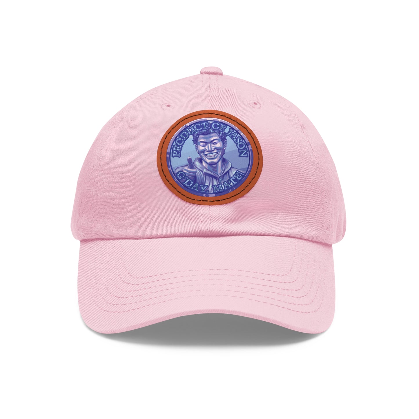 Diamond Spirit Coin Leather Patch Hat of He Who Fights With Monsters Jason Asano Diamond Coin Hat G'day Mate Product of Jason Ha ts