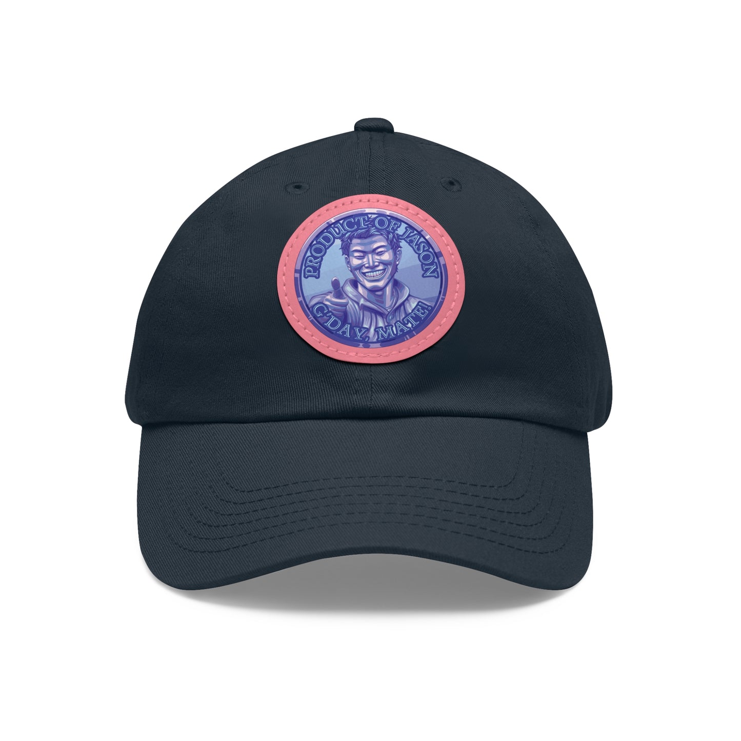 Diamond Spirit Coin Leather Patch Hat of He Who Fights With Monsters Jason Asano Diamond Coin Hat G'day Mate Product of Jason Ha ts