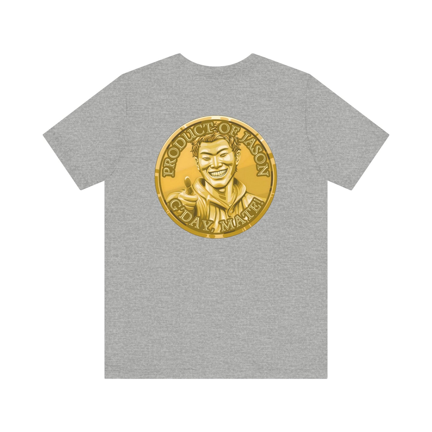 Gold Spirit Coin I Went to a Magical Alternate Universe and All I Got was Vast Cosmic Power T-Shirt He Who Fights With Monsters Asano