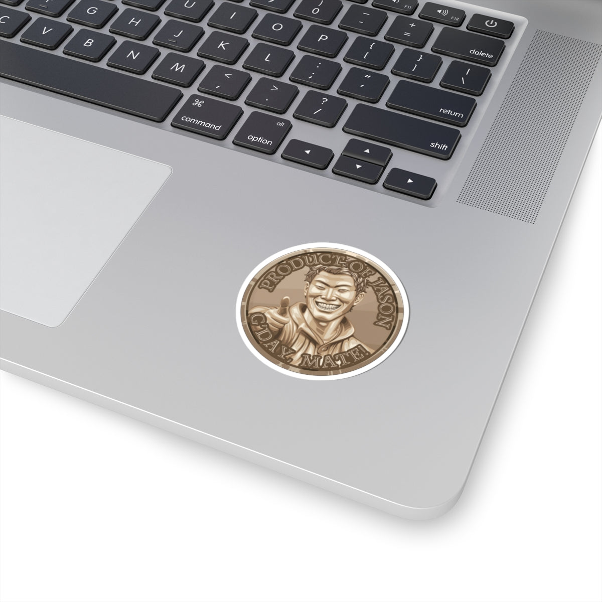 (Indoor) Bronze Spirit Coin Sticker of He Who Fights With Monsters Jason Asano Bronze Coin Sticker G'day Mate Product of Jason Sticker Bronze Rank