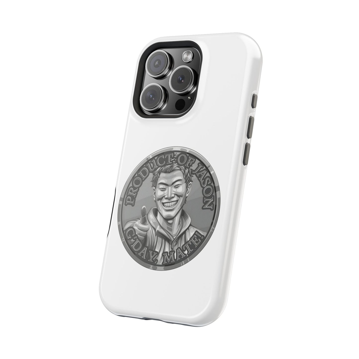 Silver Spirit Coin MagSafe Magnetic Tough Case