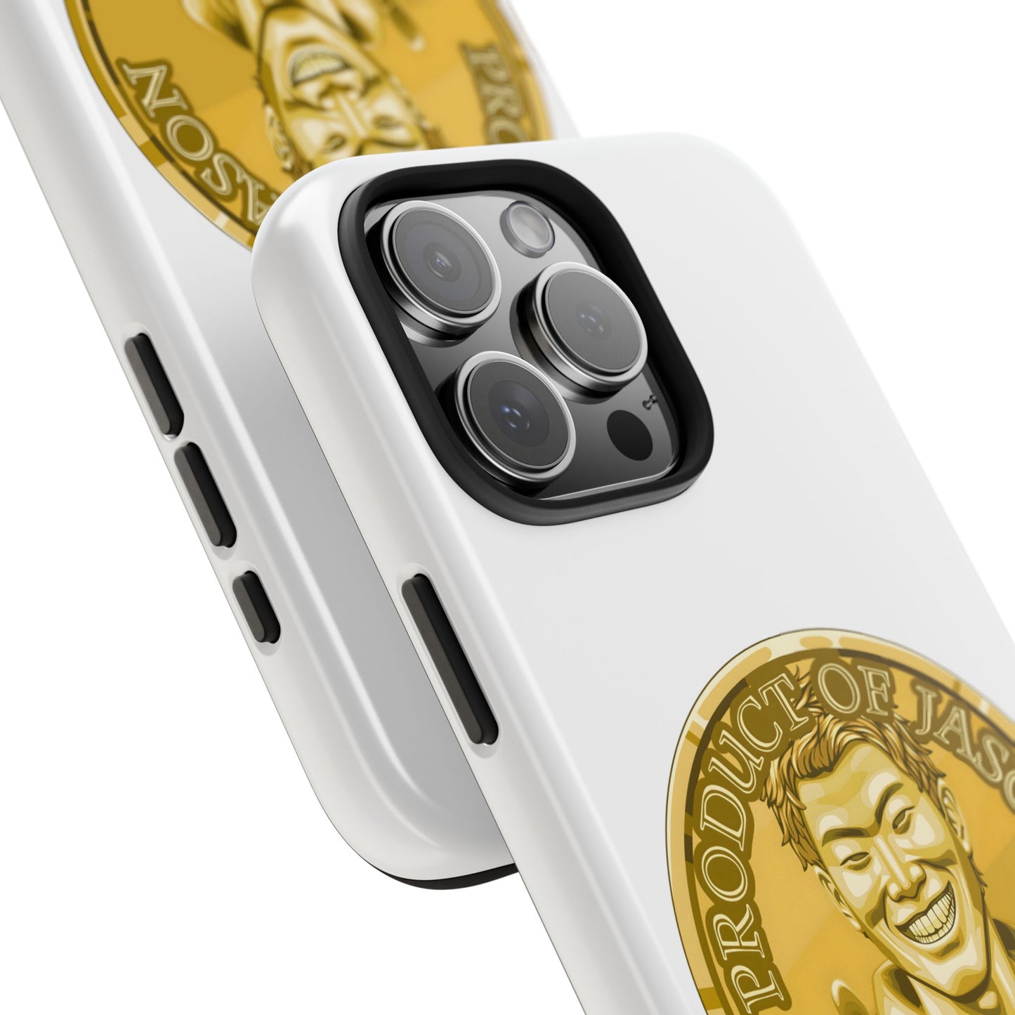 iPhone and Samsung Gold Spirit Coin Tough Phone Case - Durable Protection