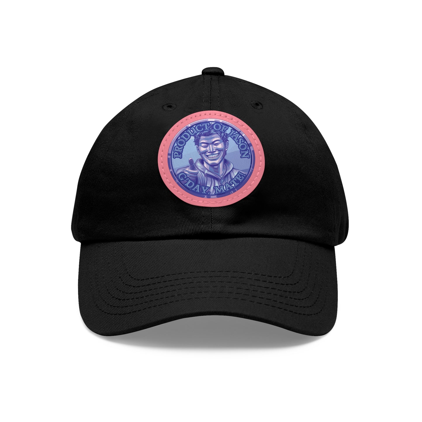 Diamond Spirit Coin Leather Patch Hat of He Who Fights With Monsters Jason Asano Diamond Coin Hat G'day Mate Product of Jason Ha ts