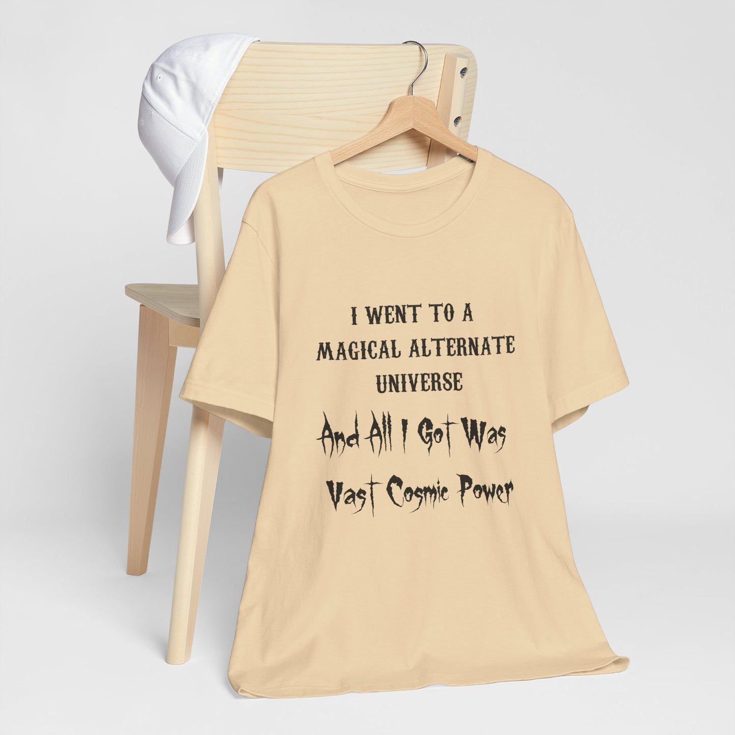 Gold Spirit Coin I Went to a Magical Alternate Universe and All I Got was Vast Cosmic Power T-Shirt He Who Fights With Monsters Asano